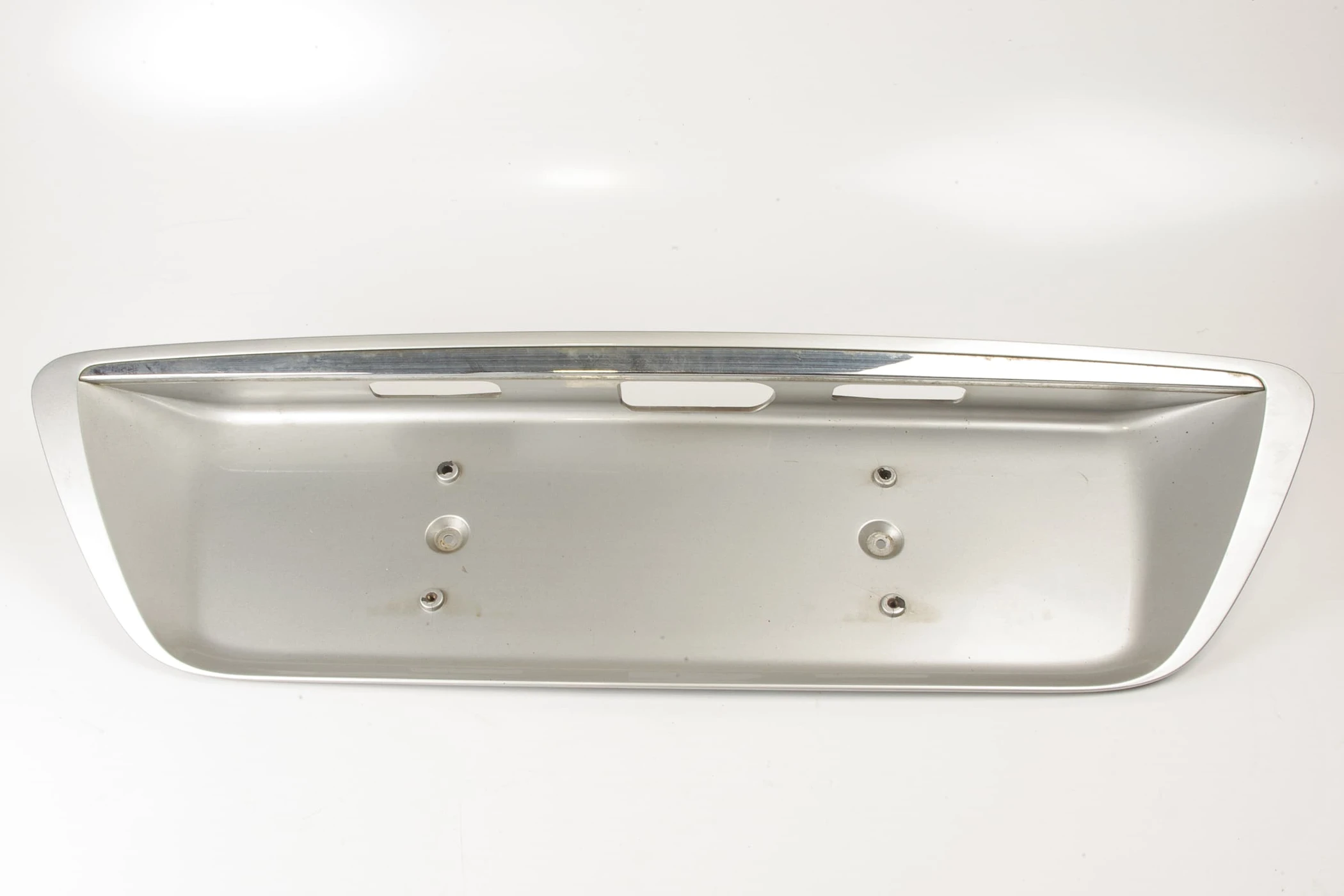 Mercedes 2157500181 Number Plate Holder - Rear Silver | C215 CL