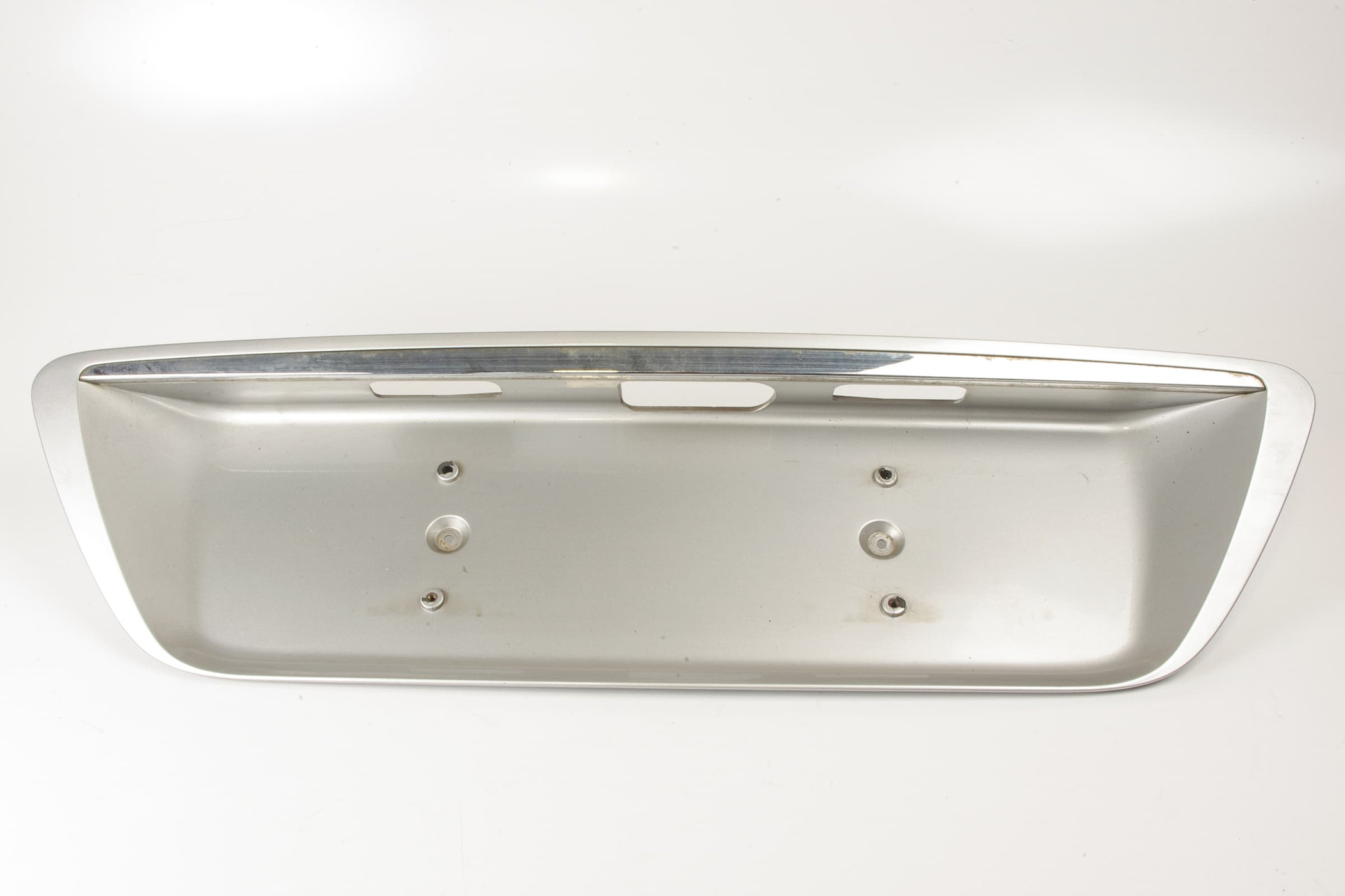 Mercedes 2157500181 Number Plate Holder - Rear Silver | C215 CL