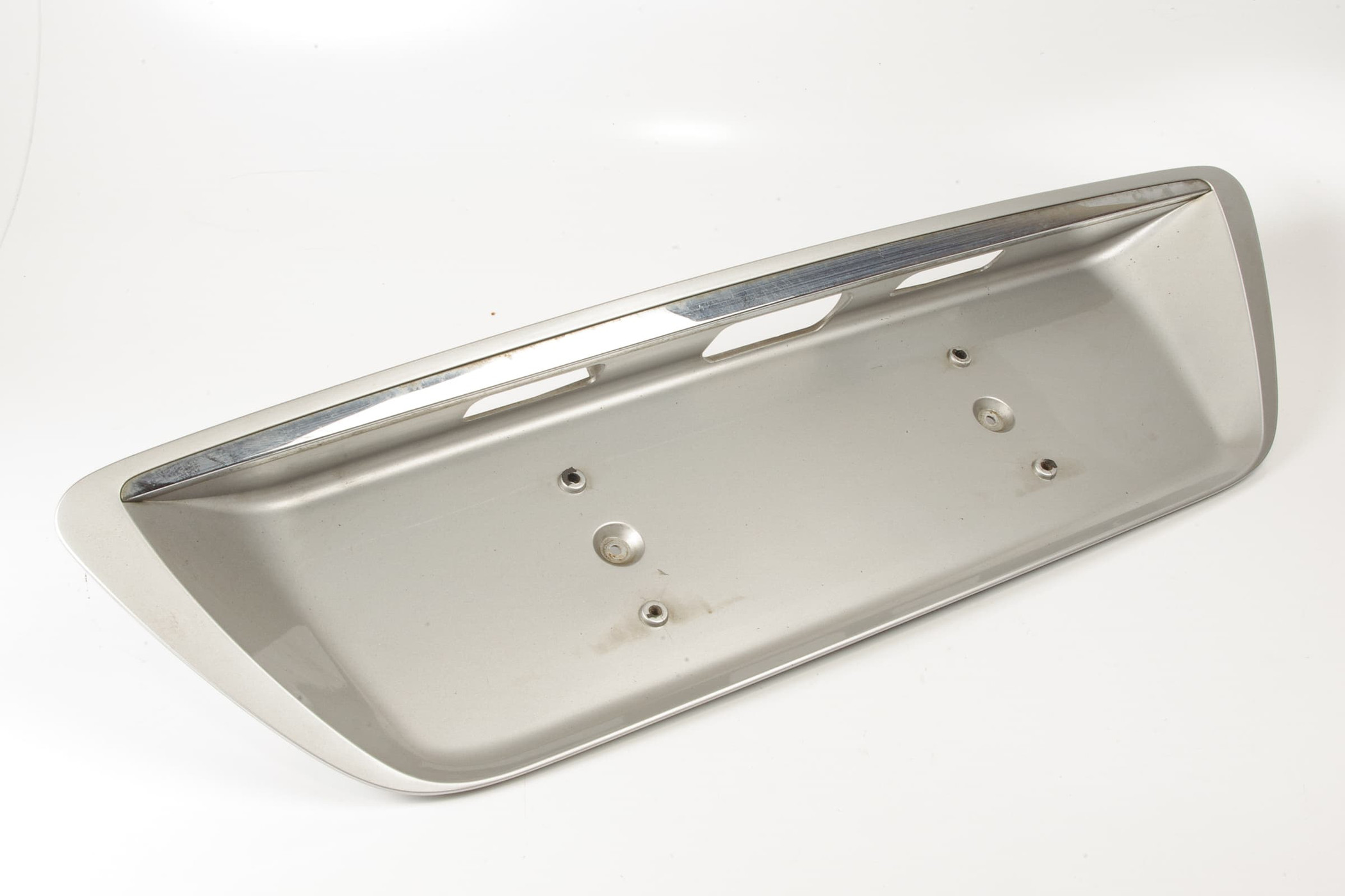 Mercedes 2157500181 Number Plate Holder - Rear Silver | C215 CL