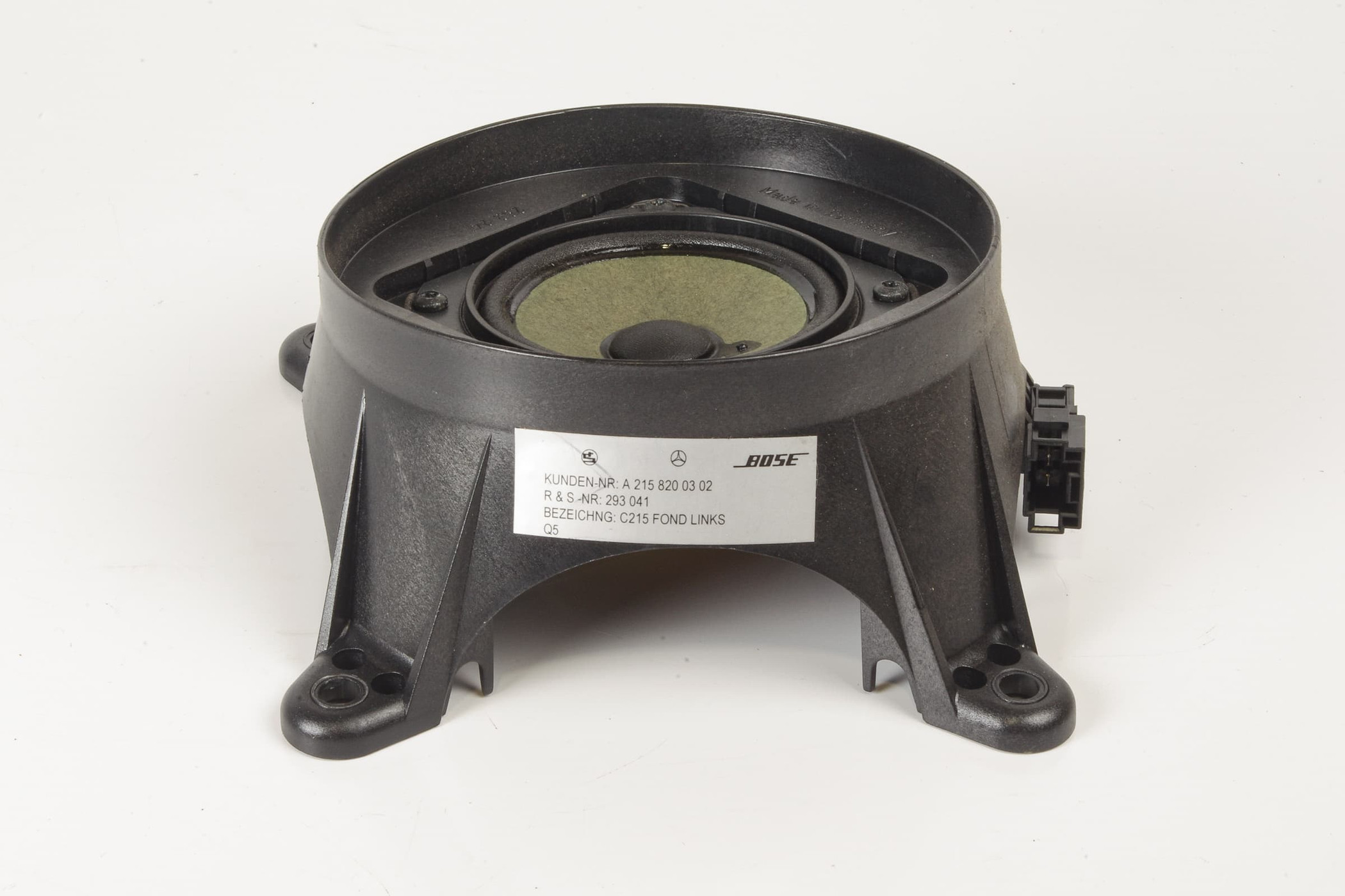 Mercedes 2158200302 Door Speaker - Rear Left | C215 CL