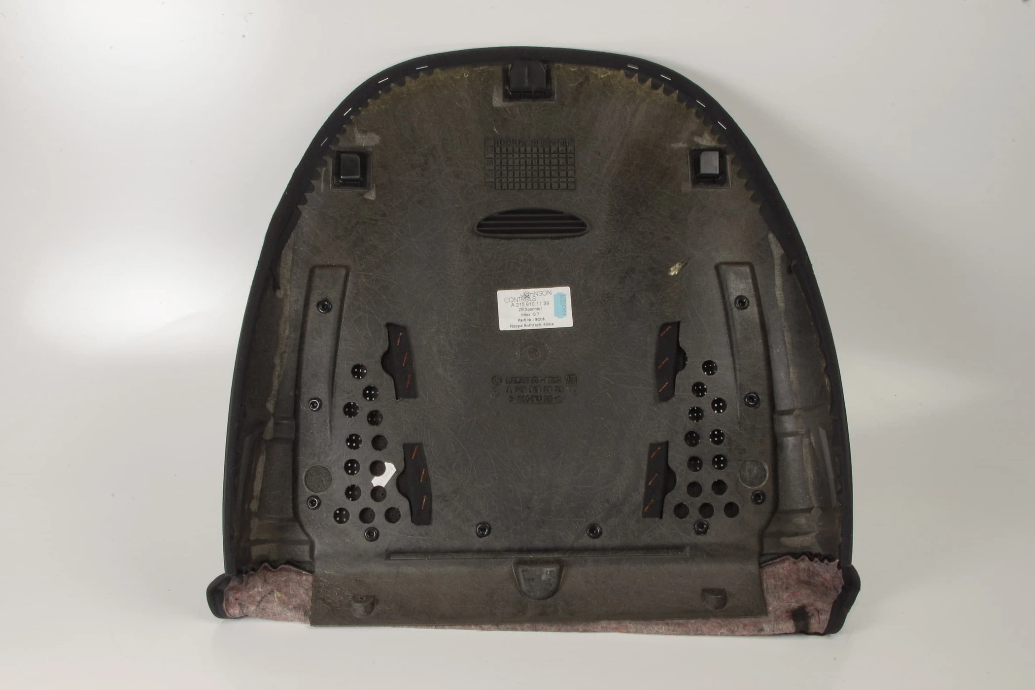 Mercedes 2159100039 Seat Backrest Panel - Rear Grey | W163 M W168 A R170 SLK...