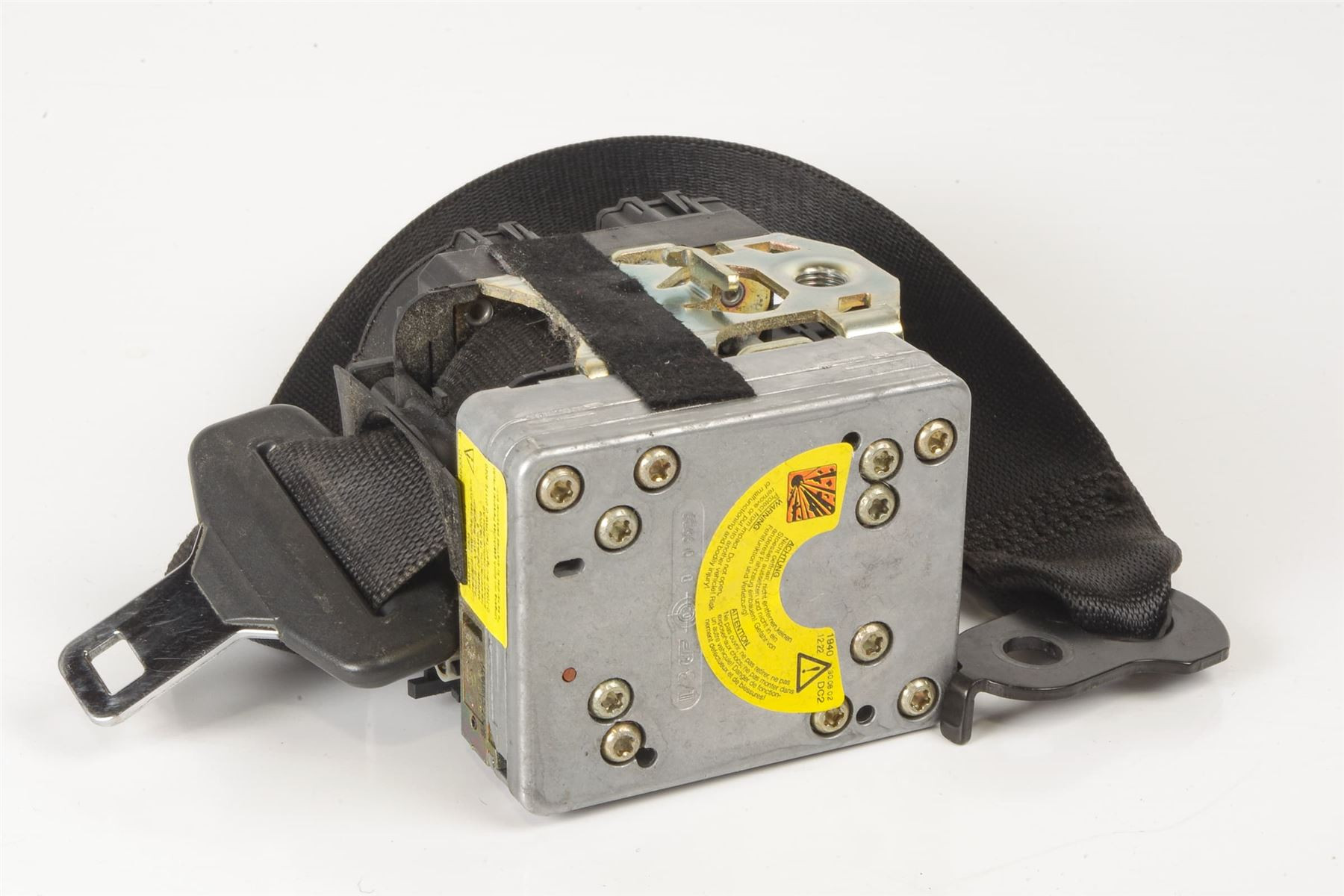 Mercedes 2158601285 Seat Belt - Front Right Black | C215 CL