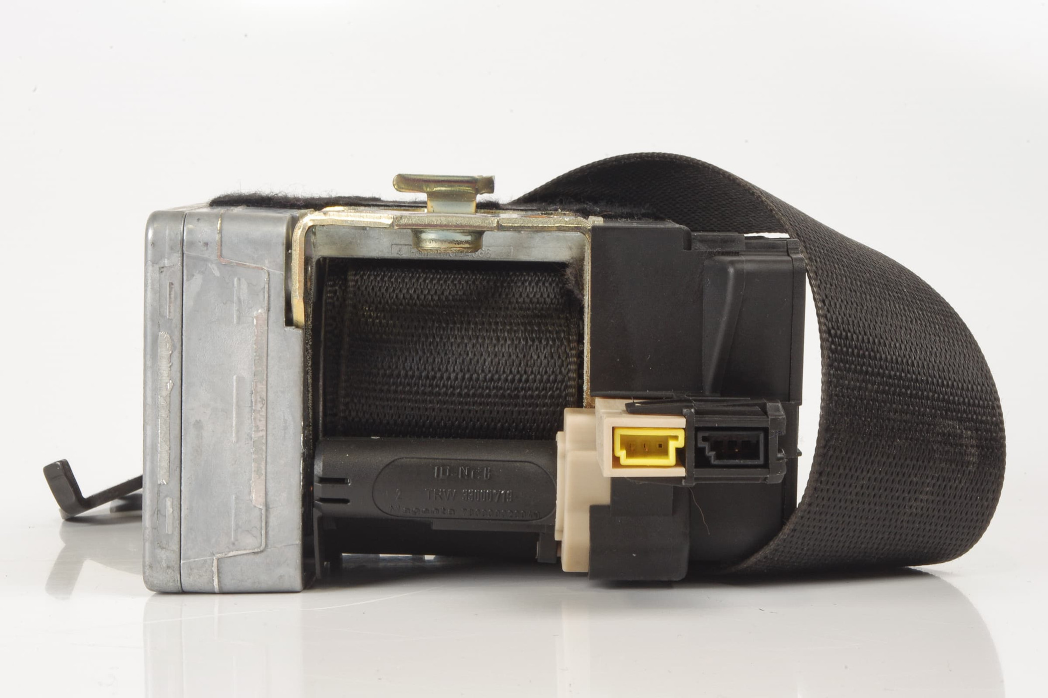 Mercedes 2158601285 Seat Belt - Front Right Black | C215 CL