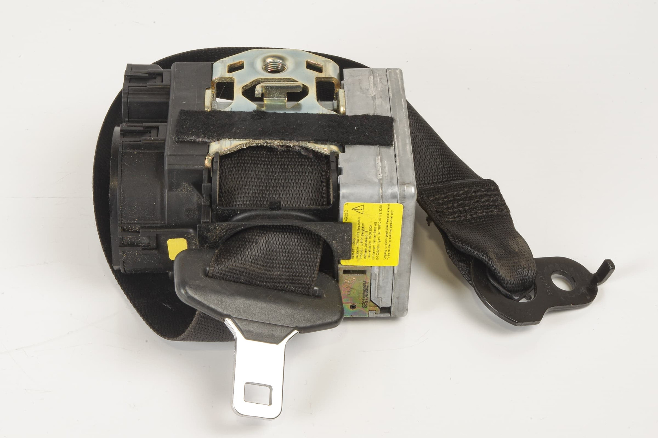 Mercedes 2158601285 Seat Belt - Front Right Black | C215 CL