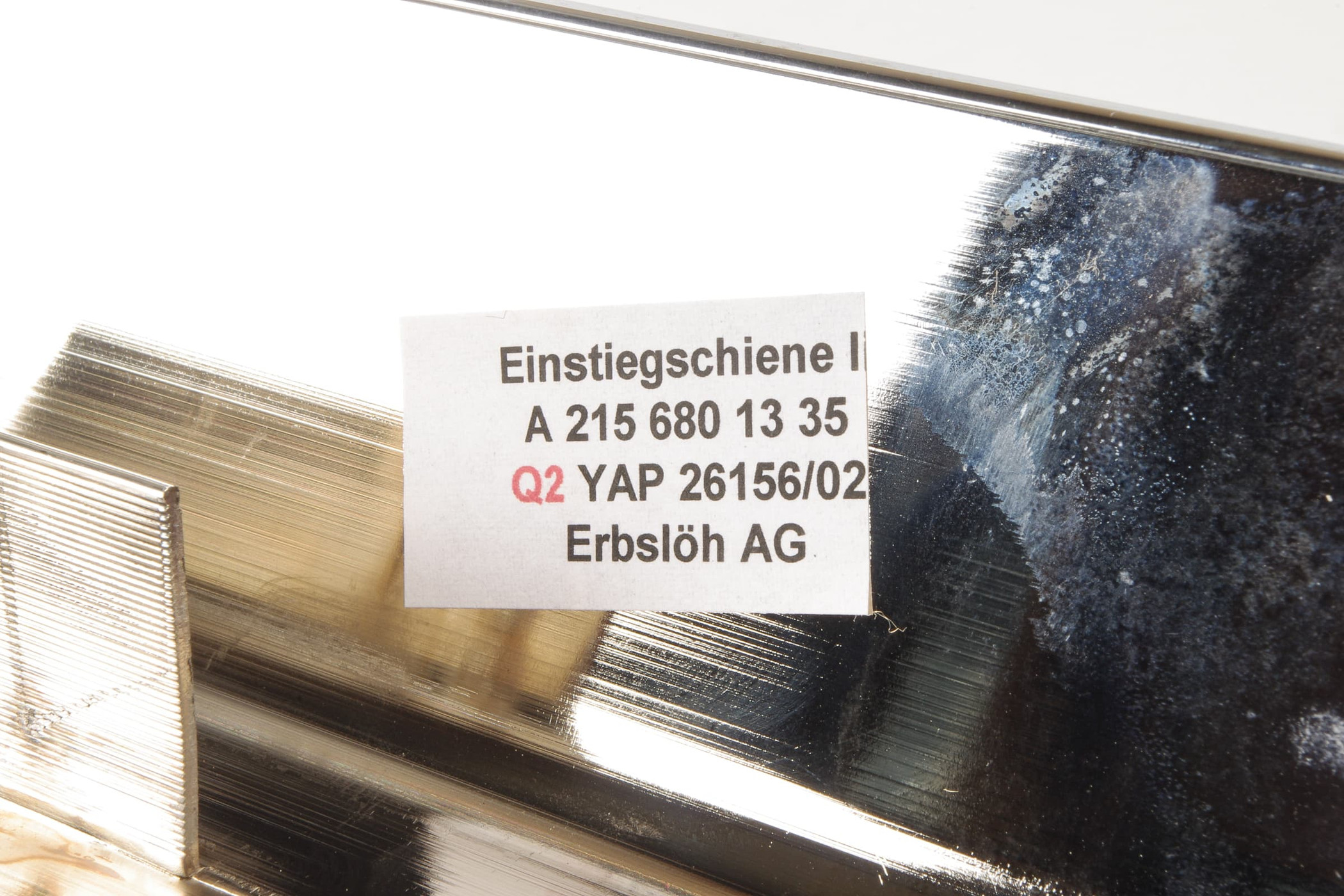 Mercedes 2156801335 Door Sill Chrome Trim - Left | C215 CL