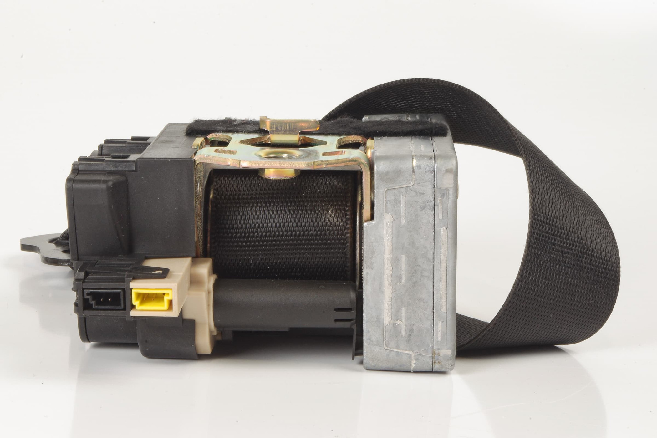 Mercedes 2158601185 Seat Belt - Front Left Black | C215 CL