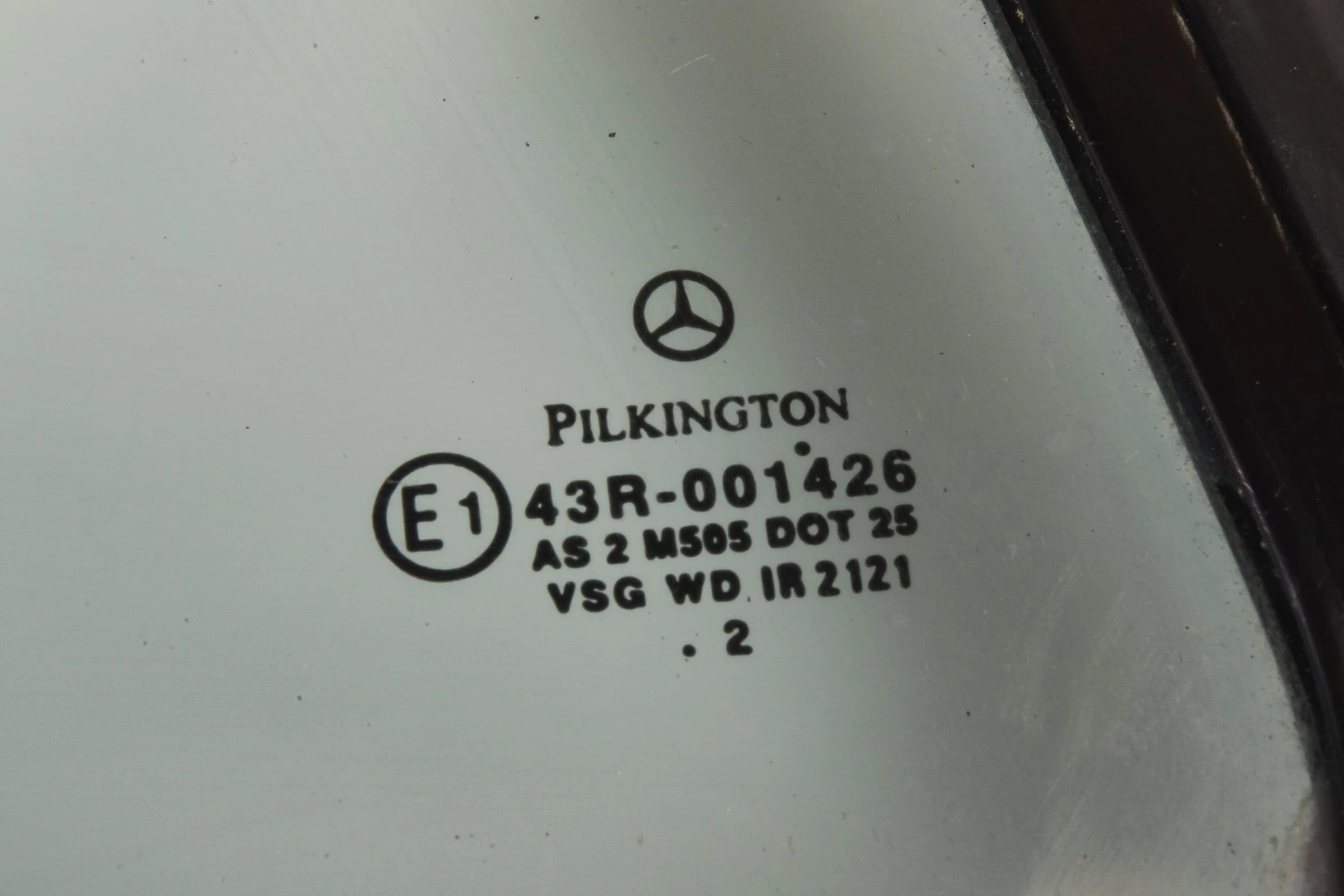 Mercedes 2156700410 Window Glass - Rear Right | C215 CL