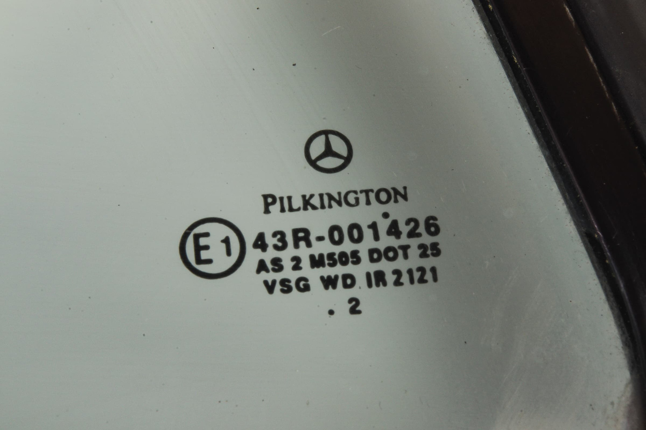 Mercedes 2156700410 Window Glass - Rear Right | C215 CL