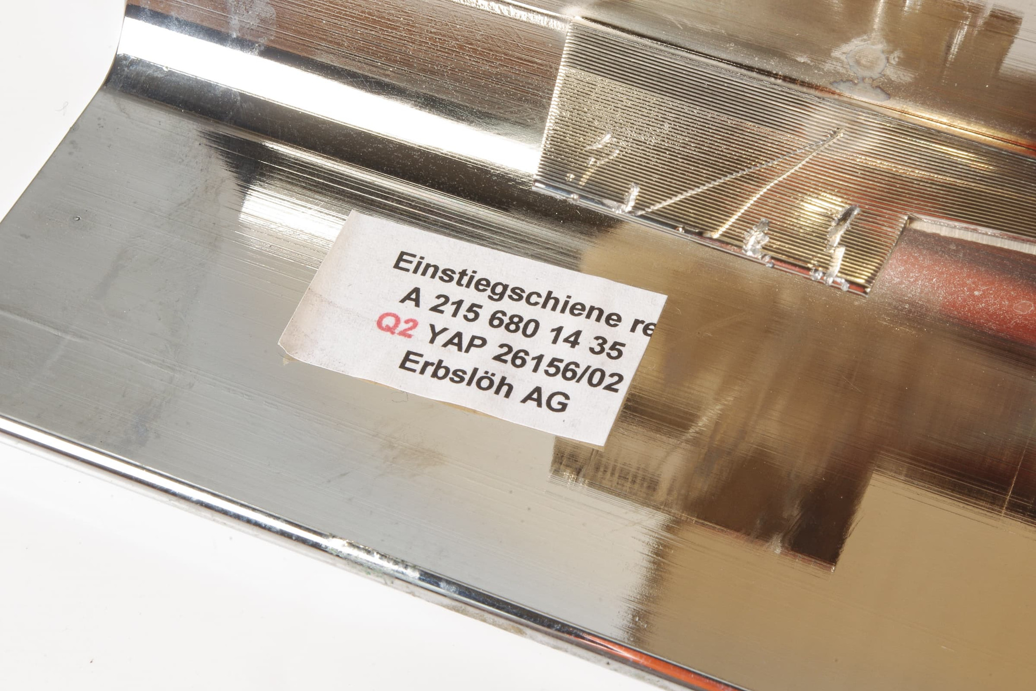 Mercedes 2156801435 Door Sill Chrome Trim - Right | C215 CL