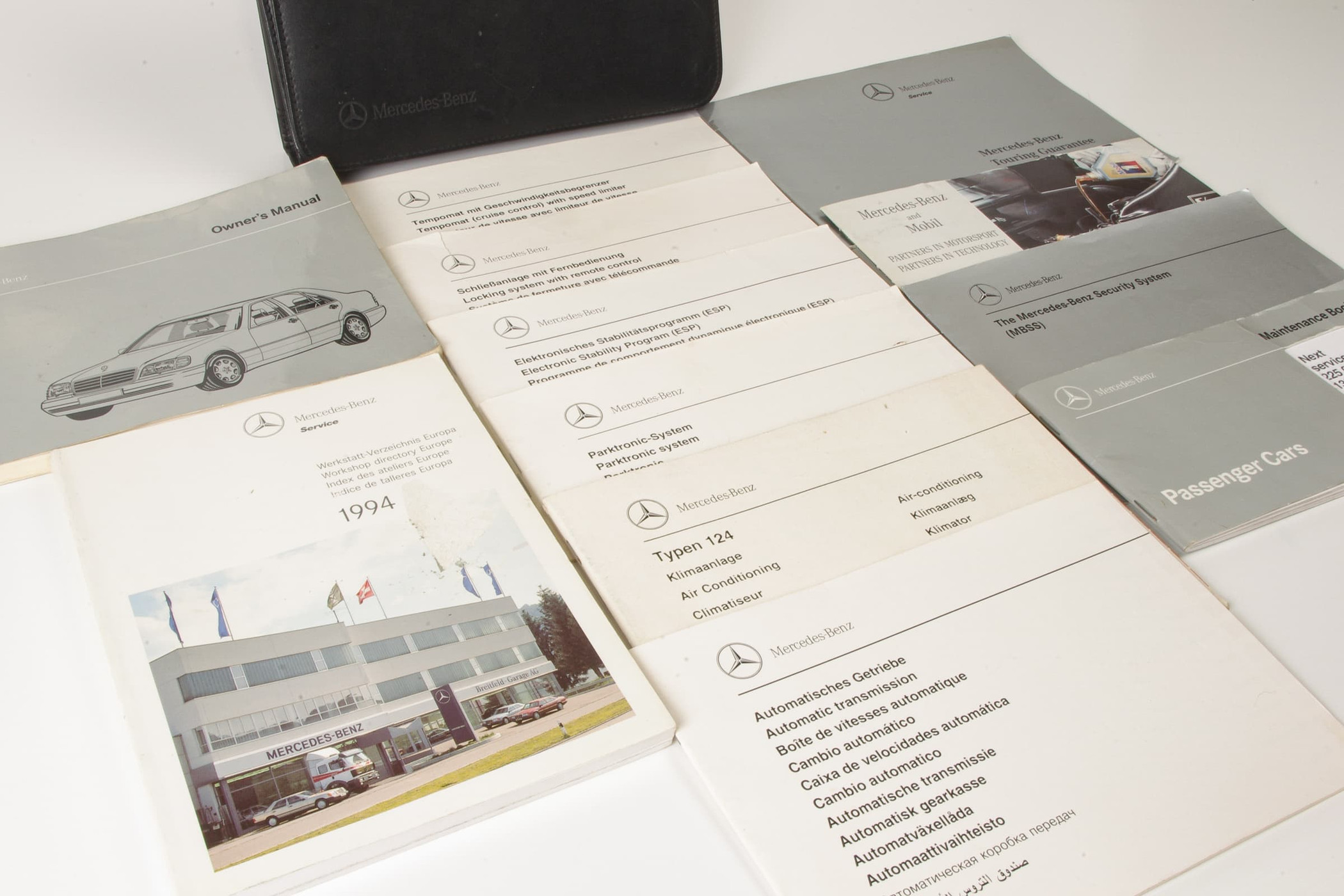 Mercedes 1405846197 Owners Manual Set (a) | V140 W140 S