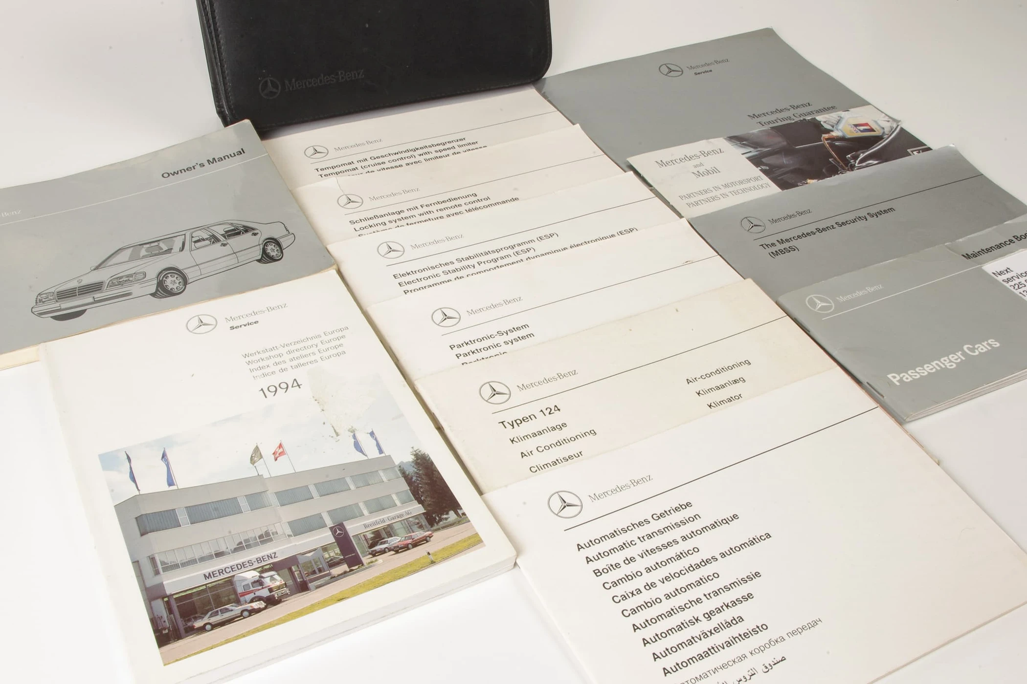 Mercedes 1405846197 Owners Manual Set (a) | V140 W140 S