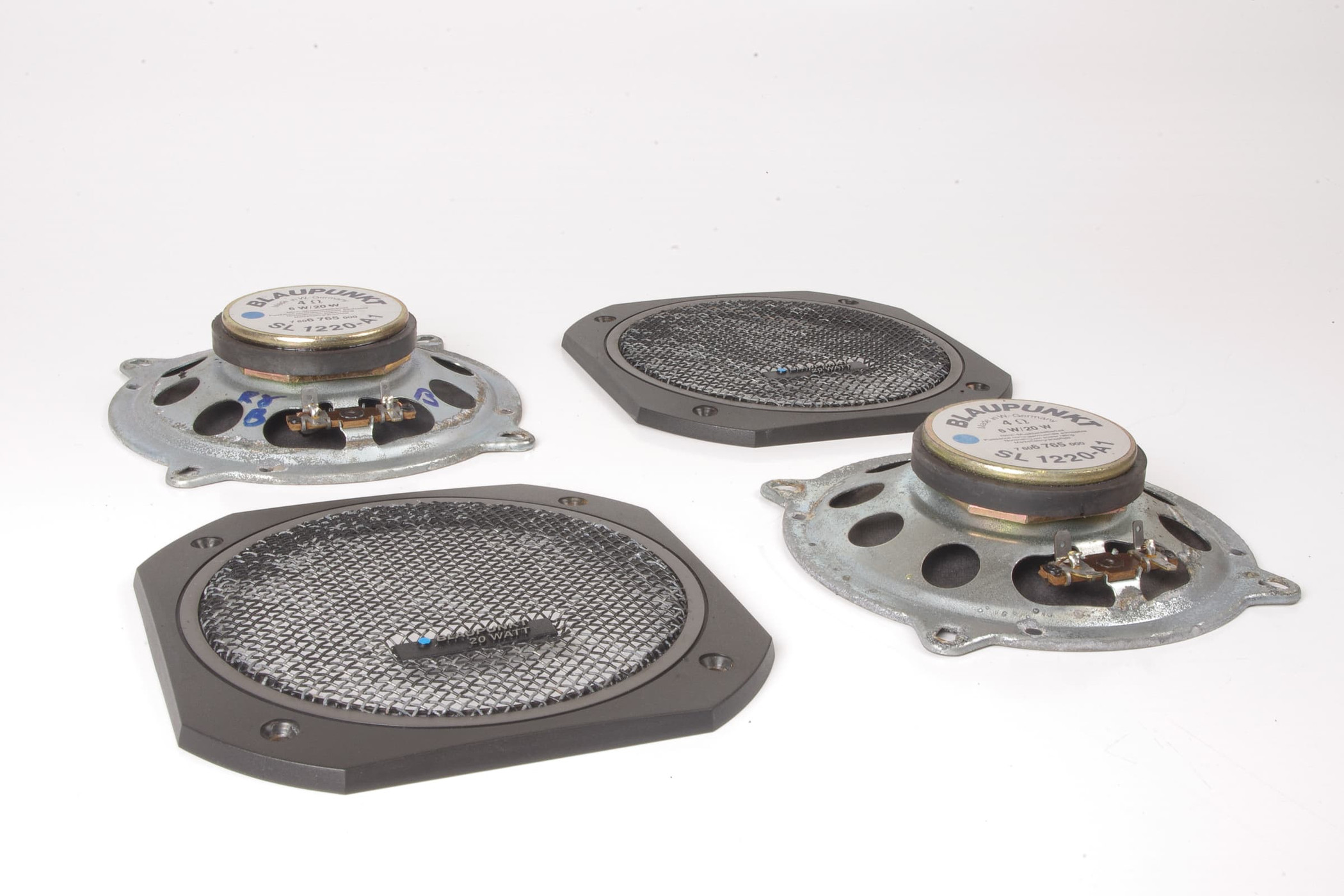 Mercedes 66828923 Blaupunkt Speaker Set x4 | C107 R107 R129 SL W116 W126 S...