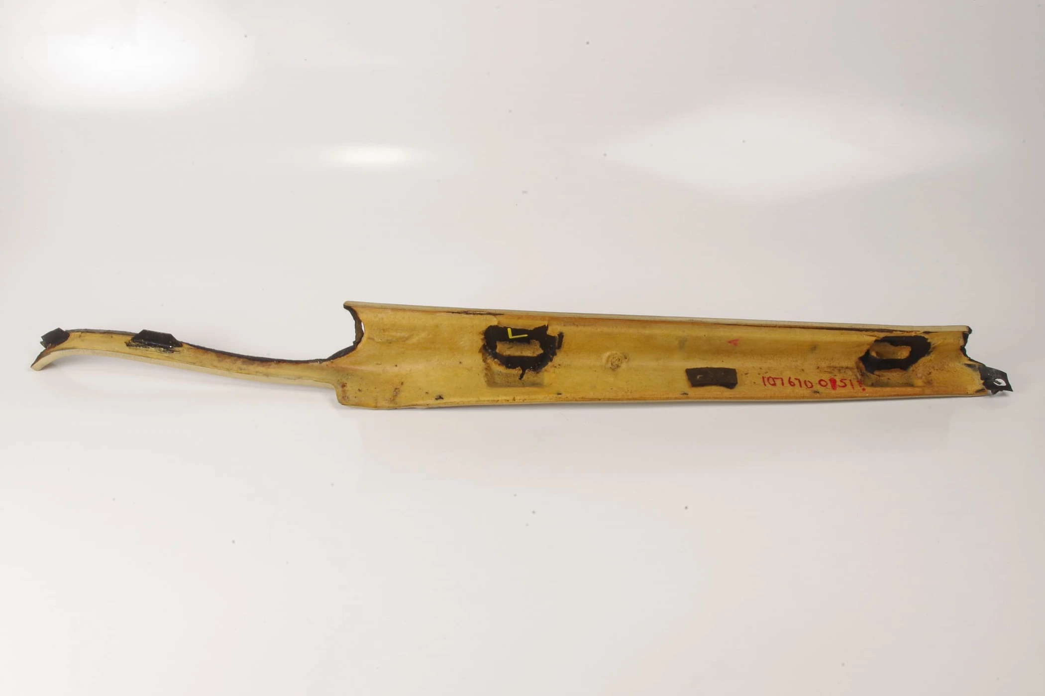 Mercedes 1076700751 Overhead Trim - Left Beige | R107 SL