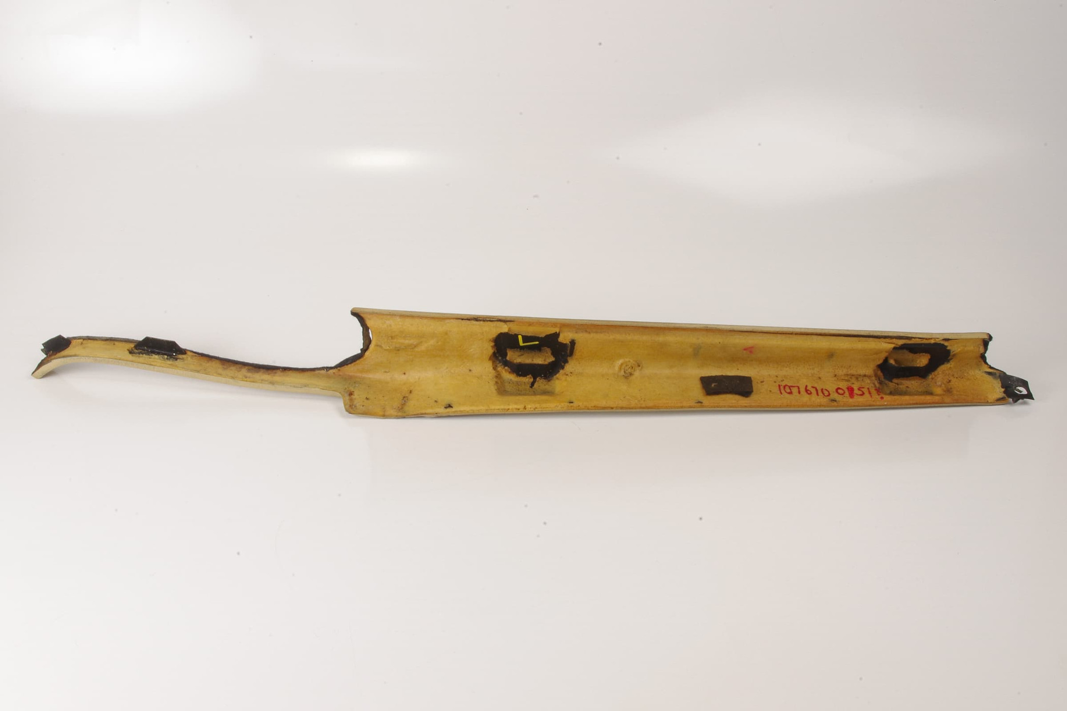 Mercedes 1076700751 Overhead Trim - Left Beige | R107 SL