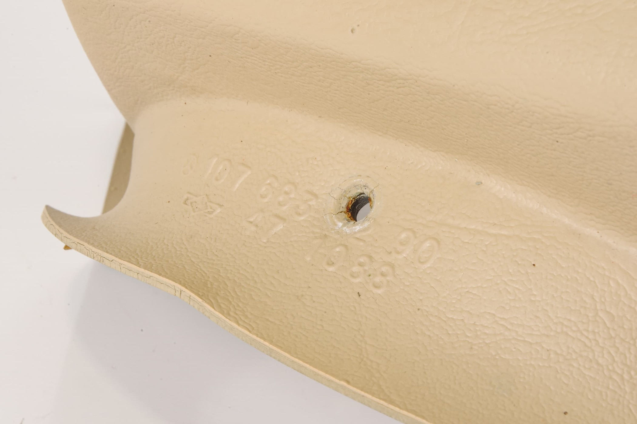 Mercedes 1076831290 Parking Brake Handle Housing - Cream | R107 SL