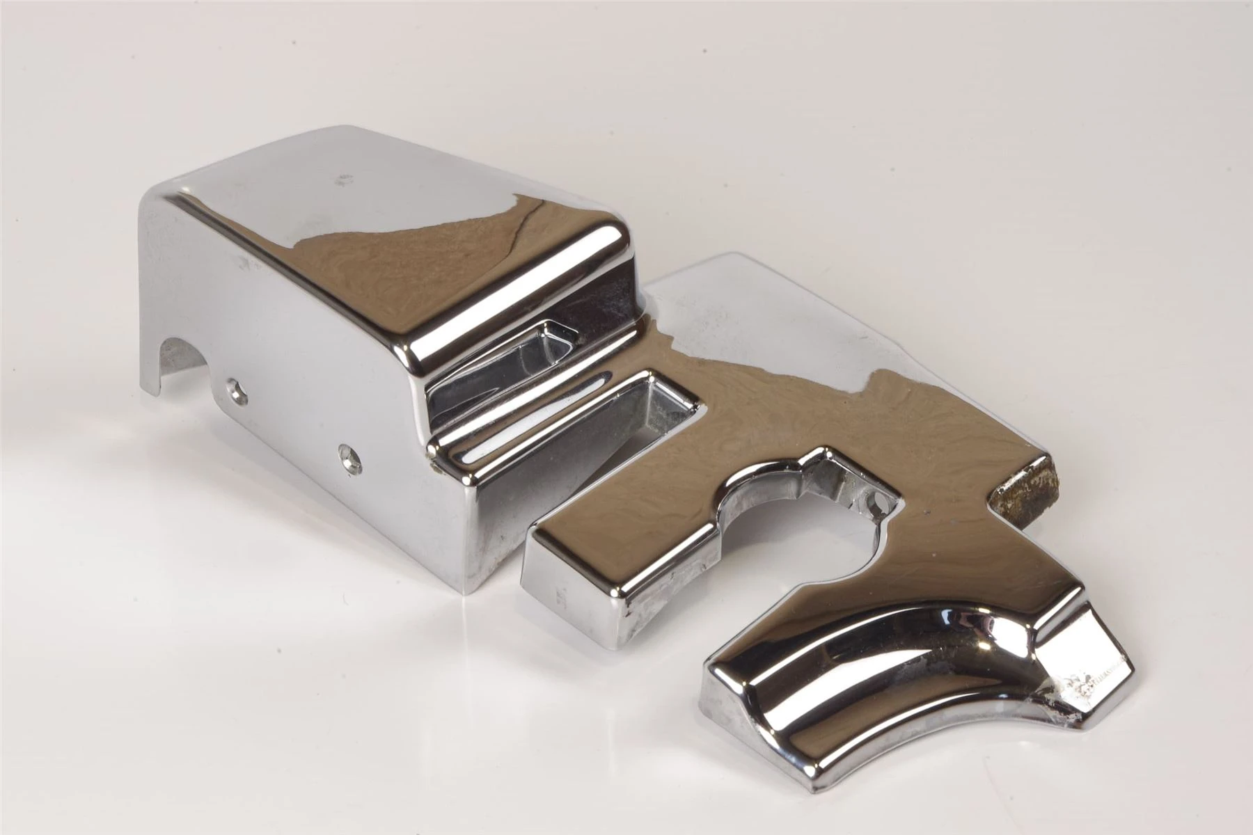 Mercedes 1076930435 B Pillar Chrome Trim - Right | R107 SL