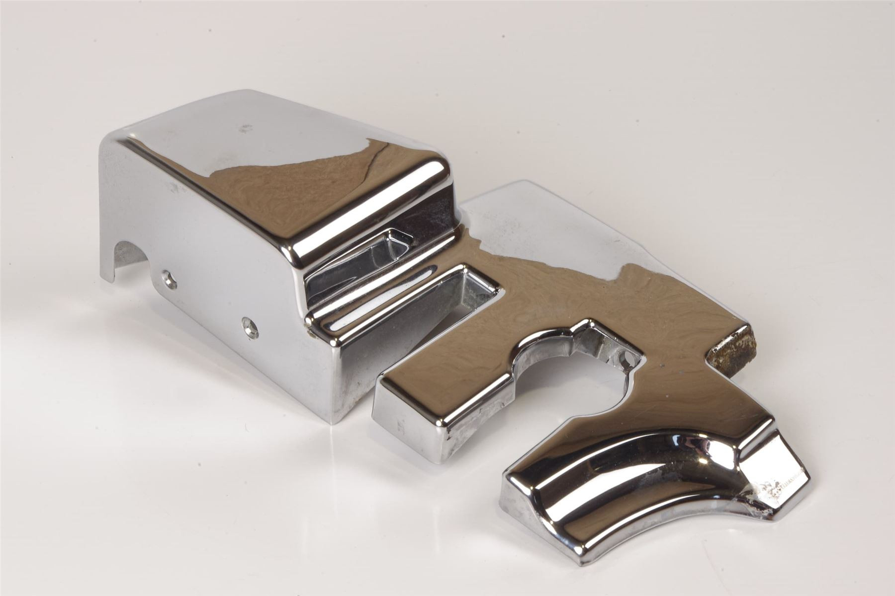 Mercedes 1076930435 B Pillar Chrome Trim - Right | R107 SL