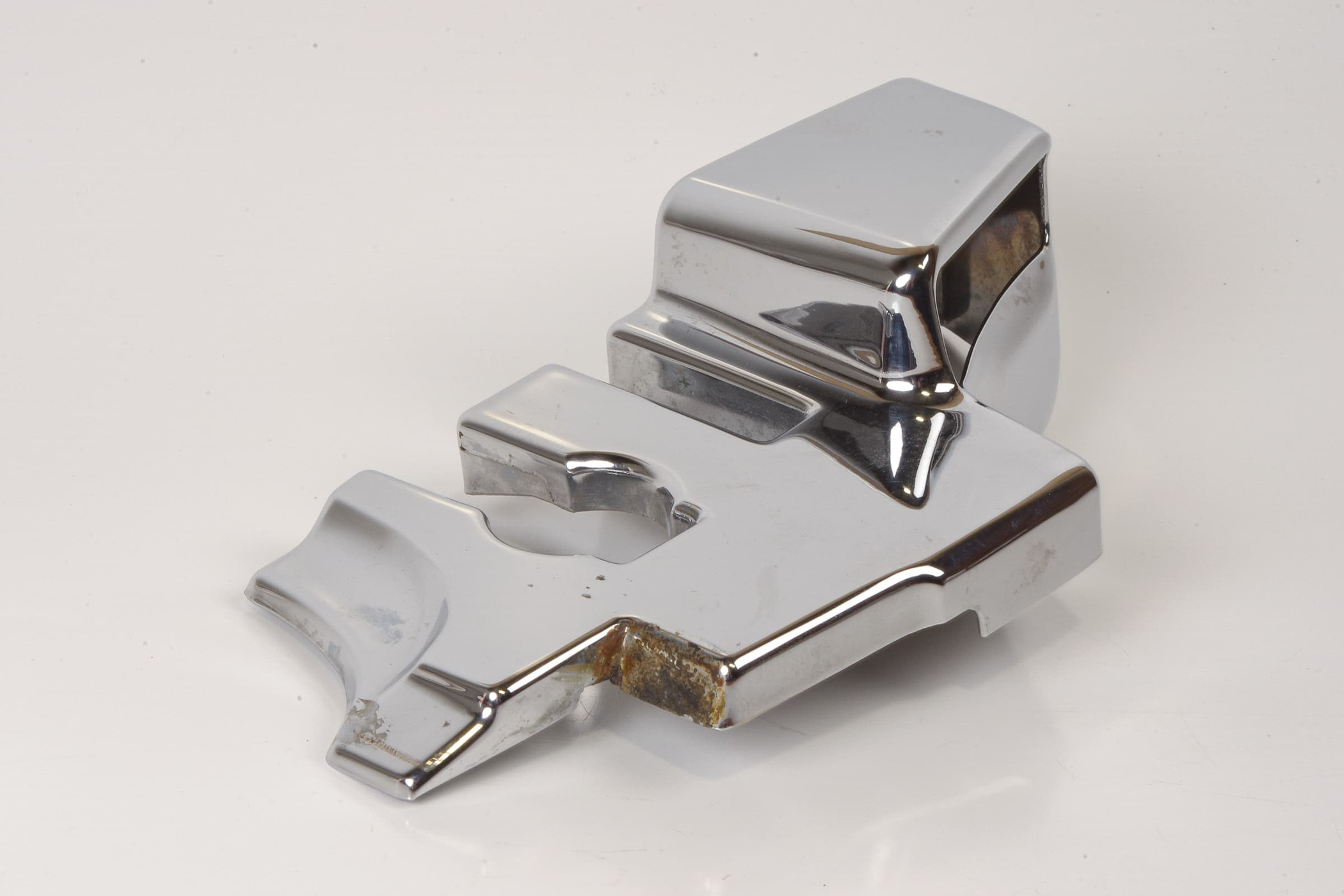 Mercedes 1076930435 B Pillar Chrome Trim - Right | R107 SL