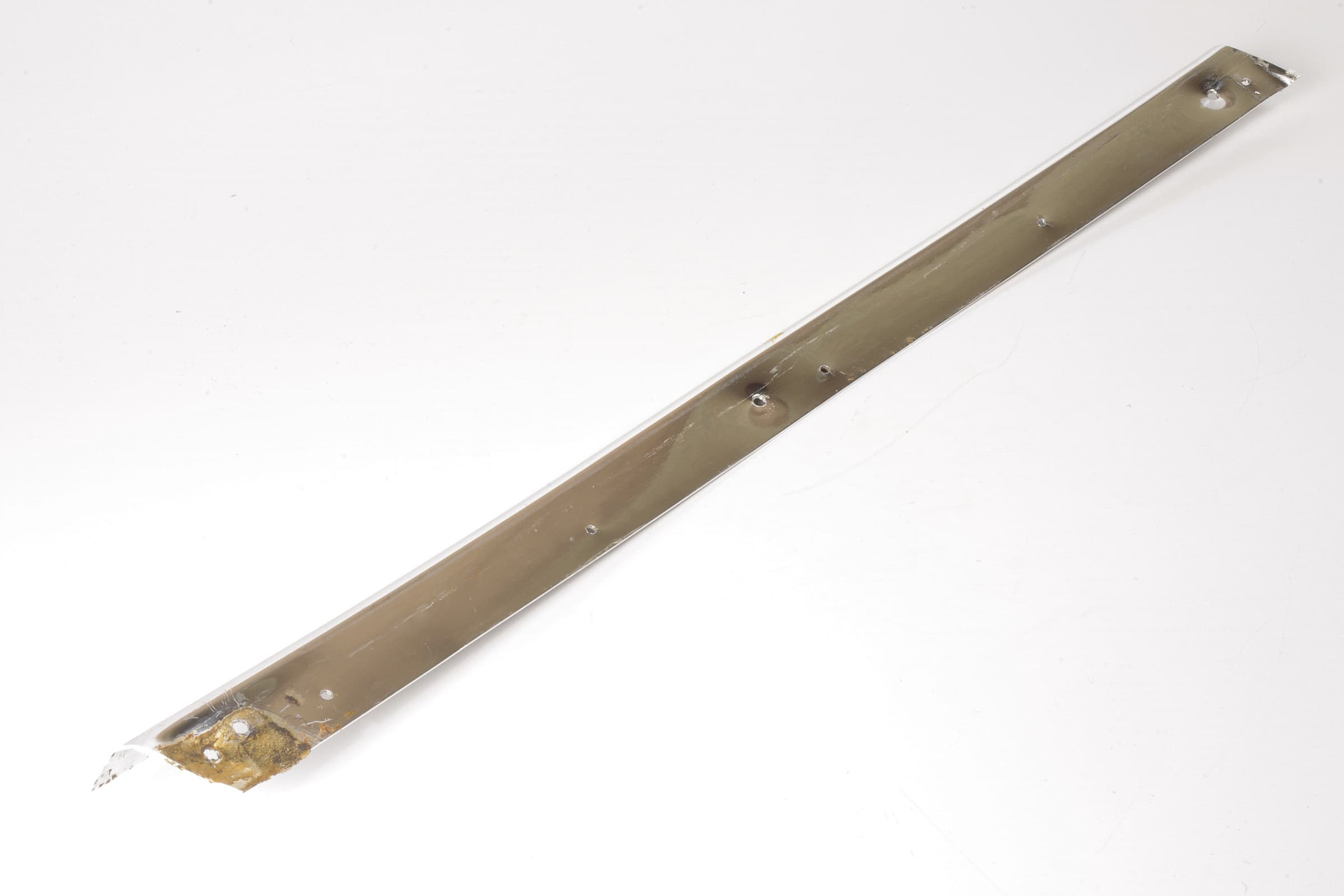 Mercedes 1076980780 A Pillar Chrome Trim - Left | R107 SL