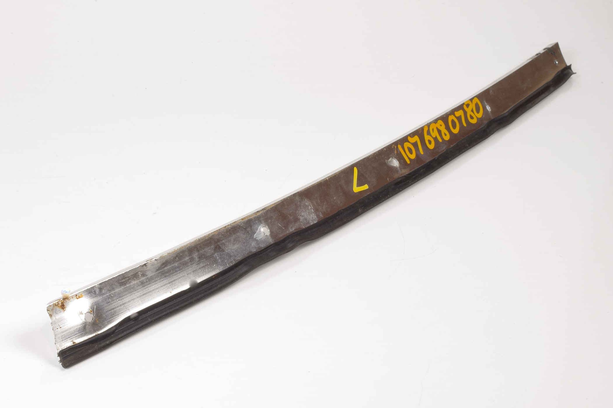 Mercedes 1076980780 A Pillar Chrome Trim - Left (a) | R107 SL