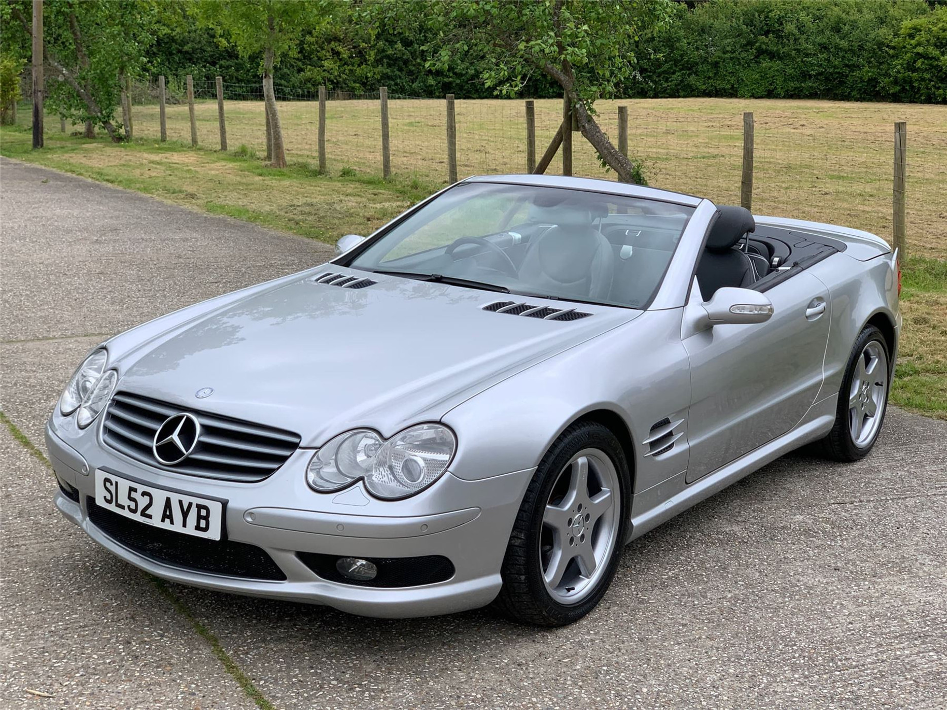 2002 Mercedes-Benz SL 500 AMG - Silver - 77k Miles