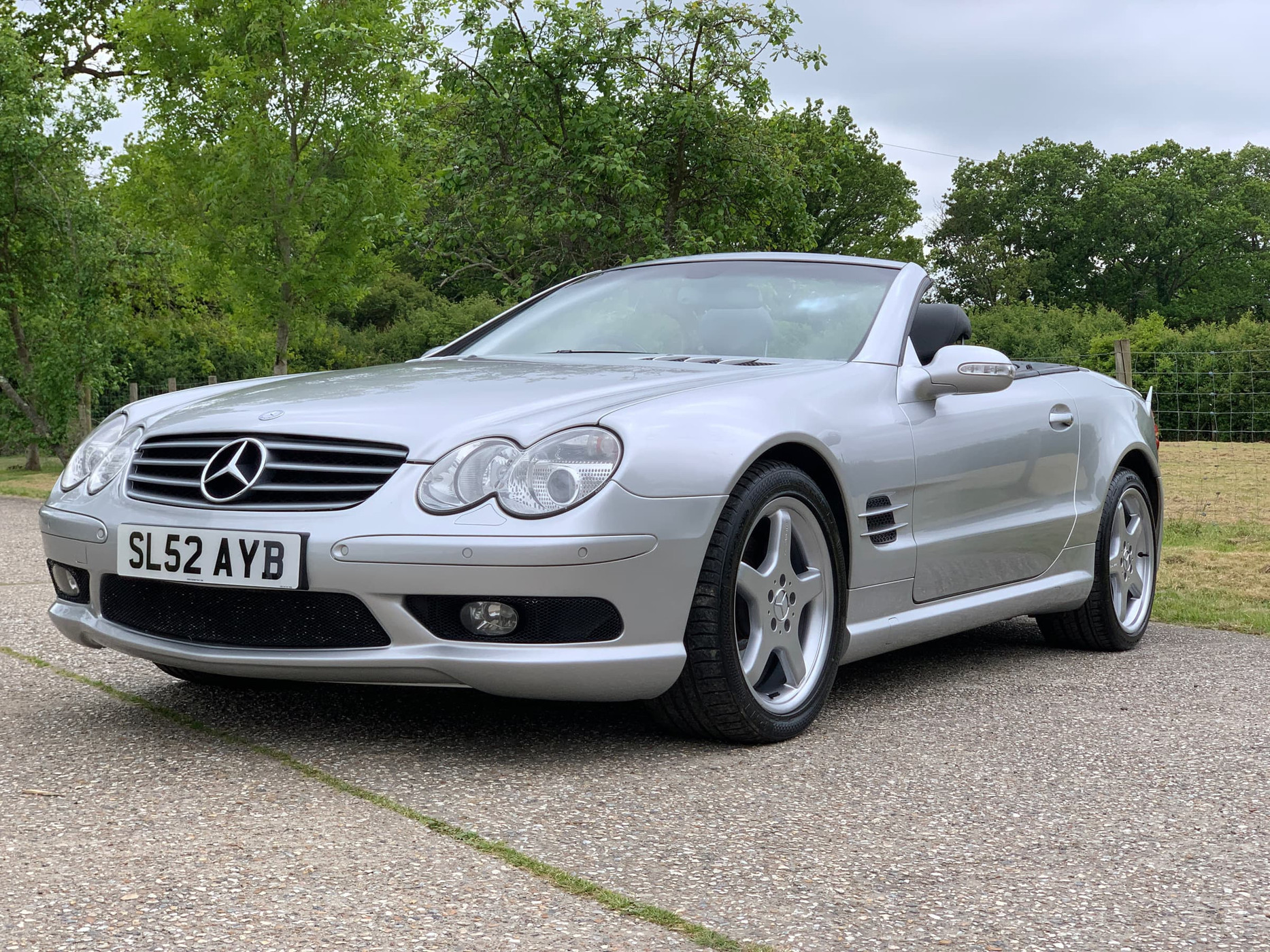 2002 Mercedes-Benz SL 500 AMG - Silver - 77k Miles