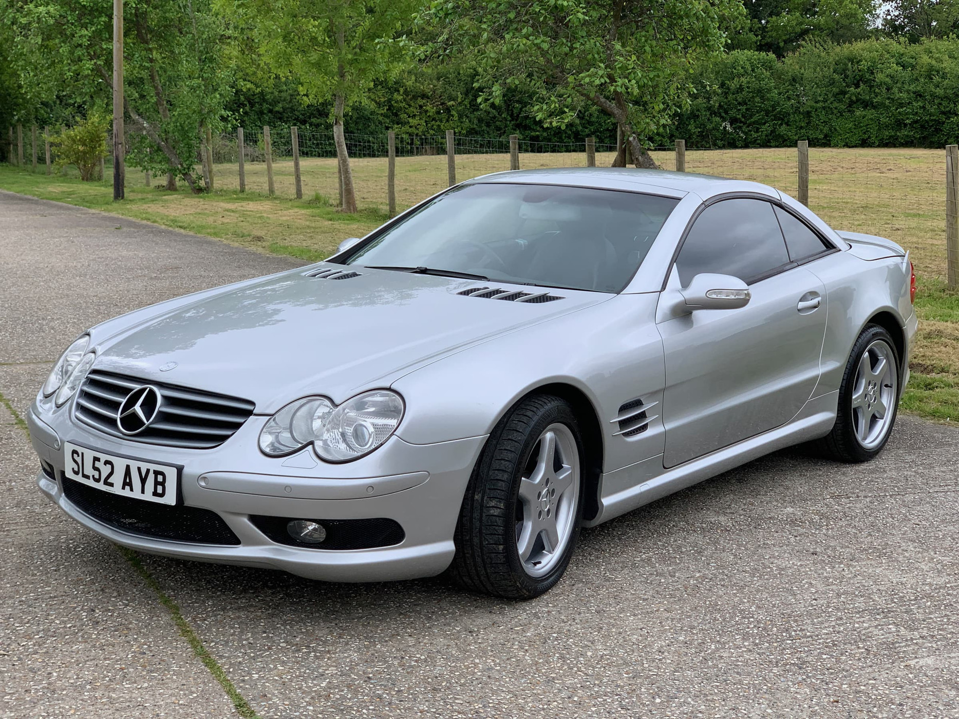 2002 Mercedes-Benz SL 500 AMG - Silver - 77k Miles