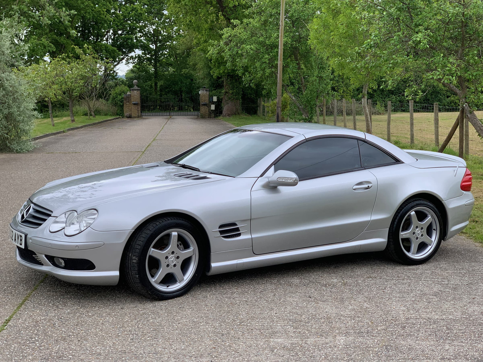 2002 Mercedes-Benz SL 500 AMG - Silver - 77k Miles