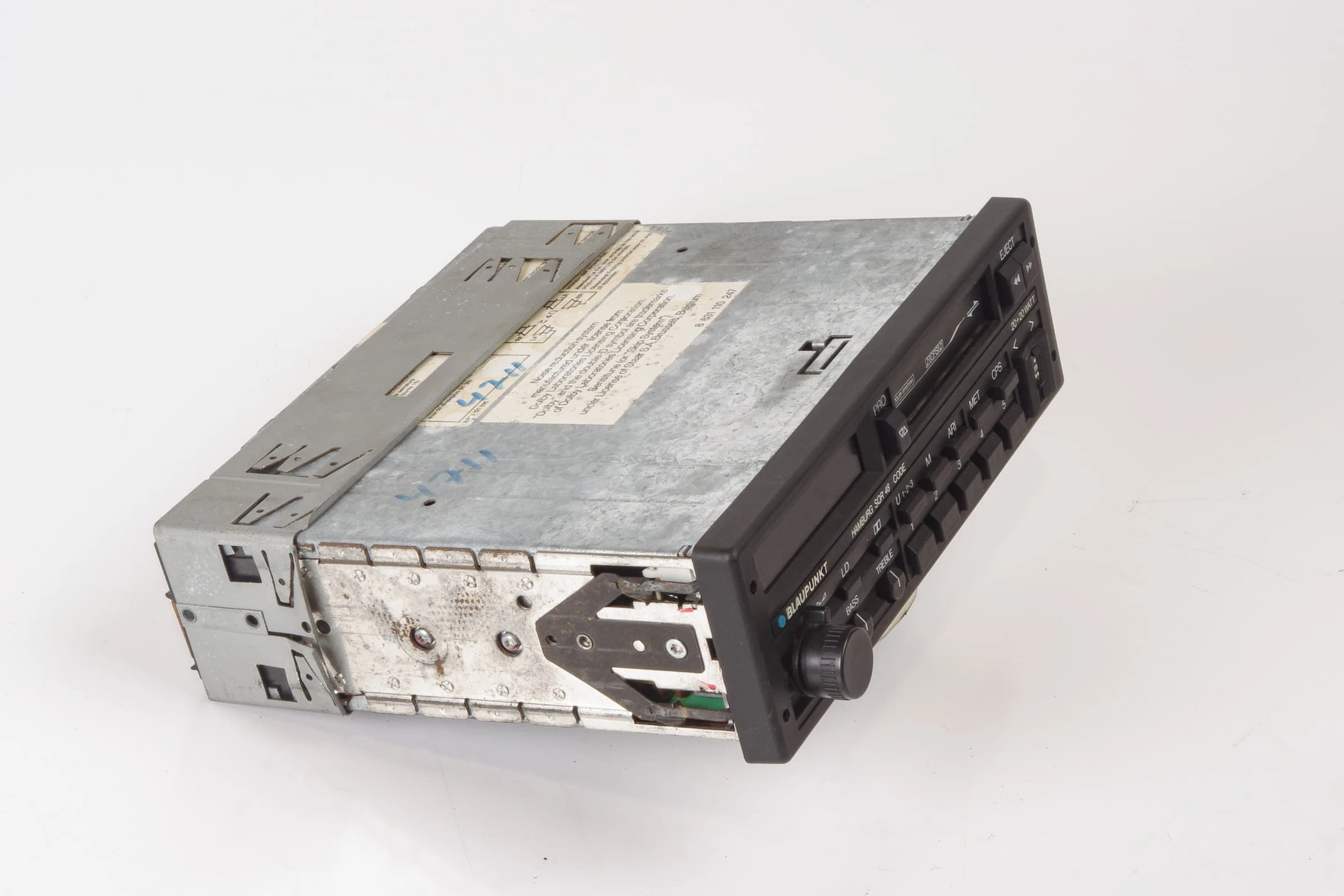 Mercedes 0038200000 Head Unit - Blaupunkt Hamburg | R107 SL