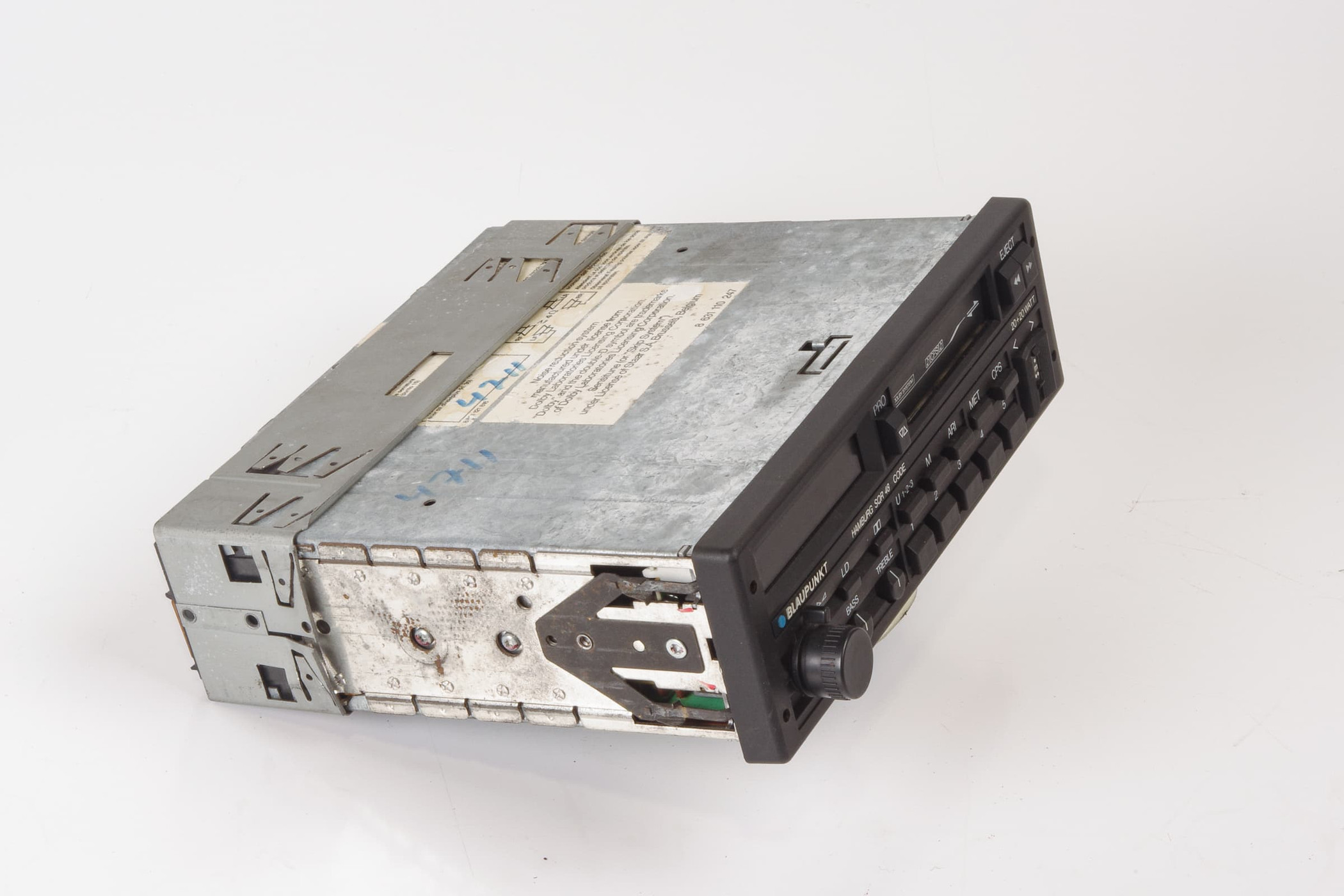 Mercedes 0038200000 Head Unit - Blaupunkt Hamburg | R107 SL