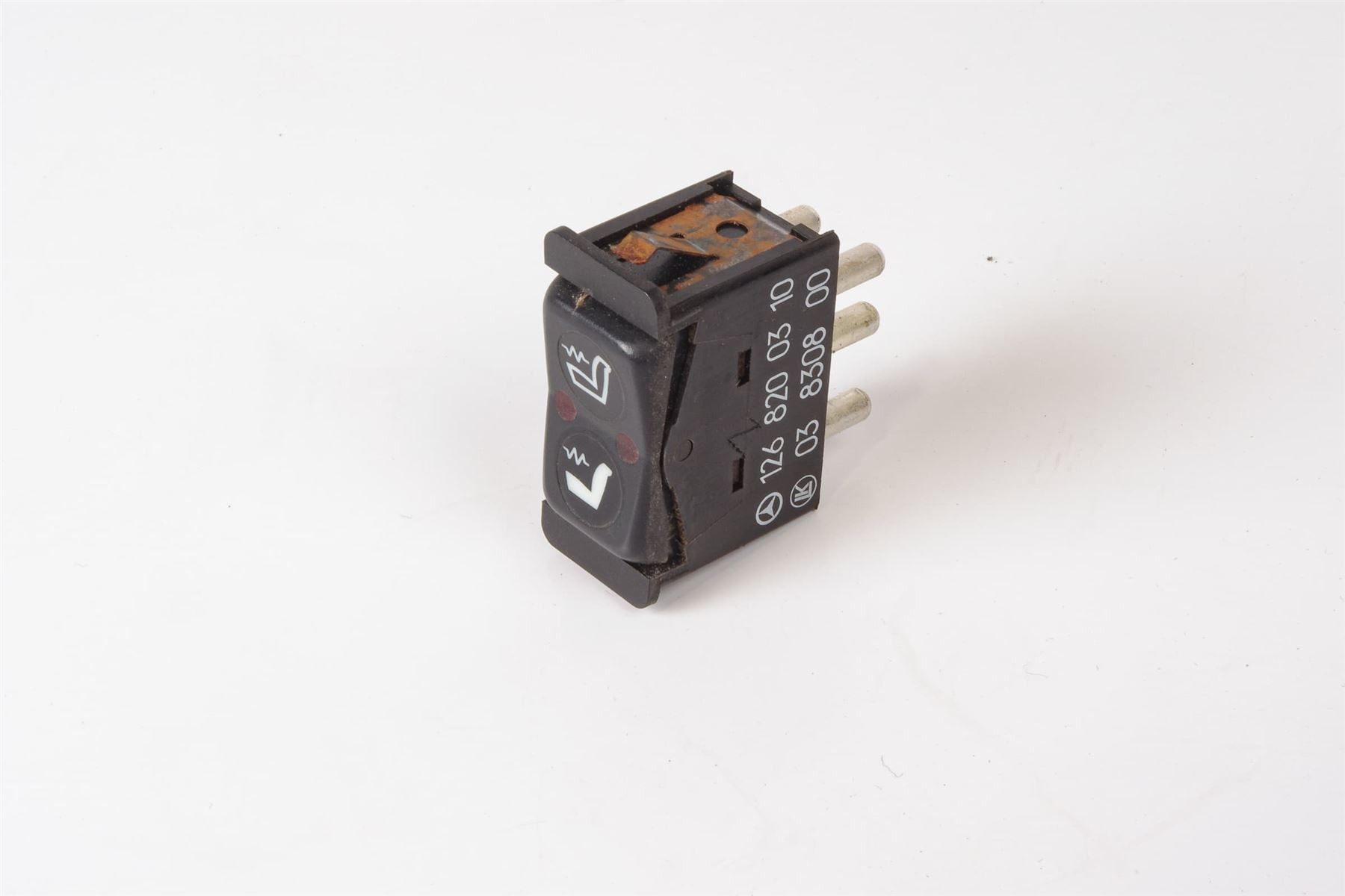 Mercedes 1268200310 Seat Heater Switch | C107 R107 SL W114 W115 W123 E W116...