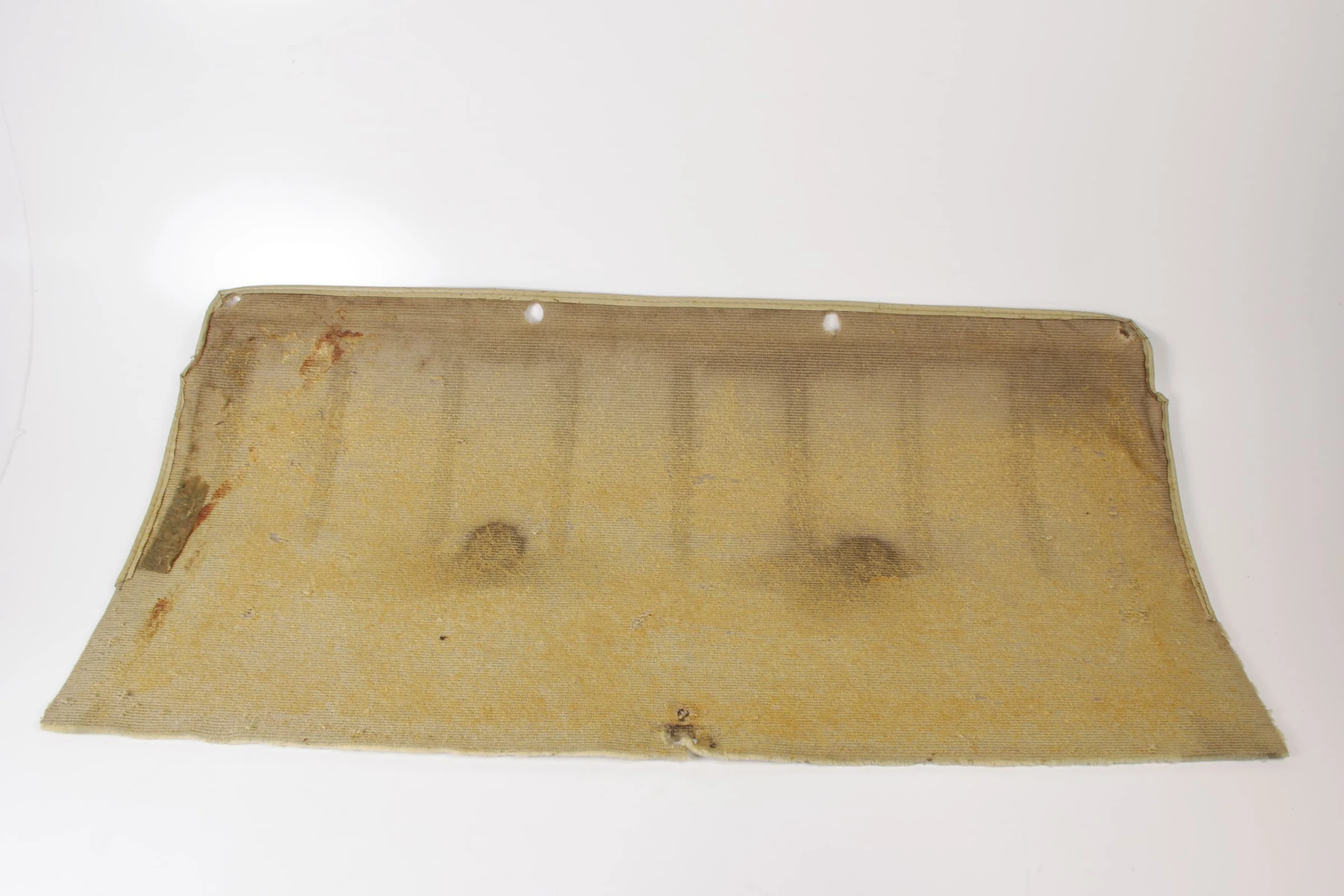 Mercedes 1076841609 Backrest Carpet Panel - Rear Cream | R107 SL