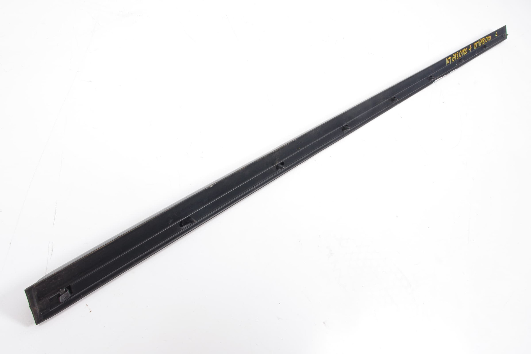 Mercedes 1076980121 Exterior Door Chrome Trim - Left | R107 SL