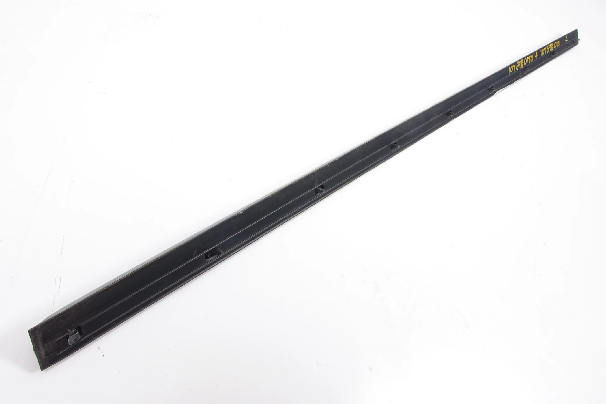 Mercedes 1076980121 Exterior Door Chrome Trim - Left | R107 SL