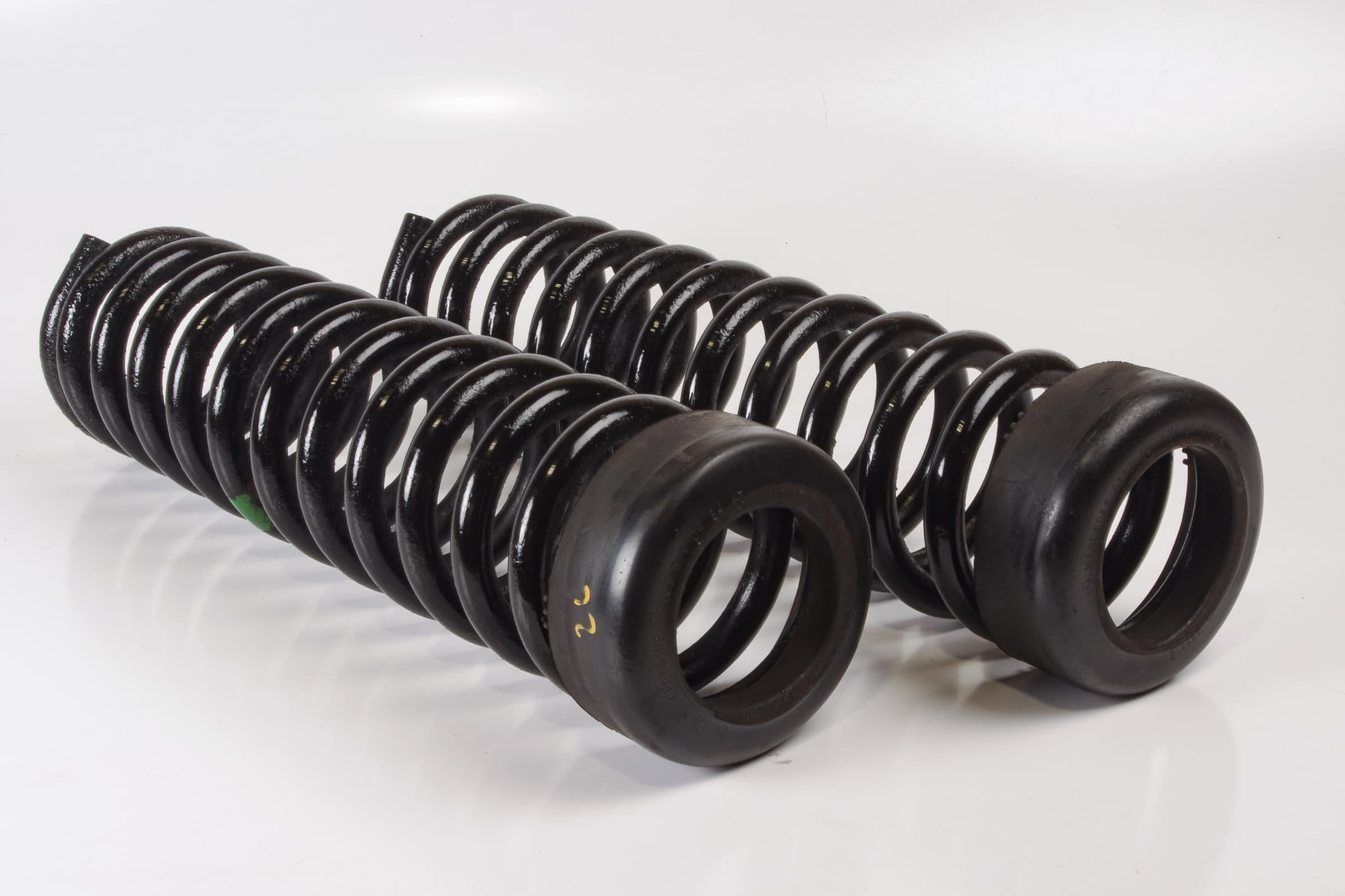 Mercedes 1143210504 Suspension Coil Spring x2 - Front | C107 R107 SL W114...