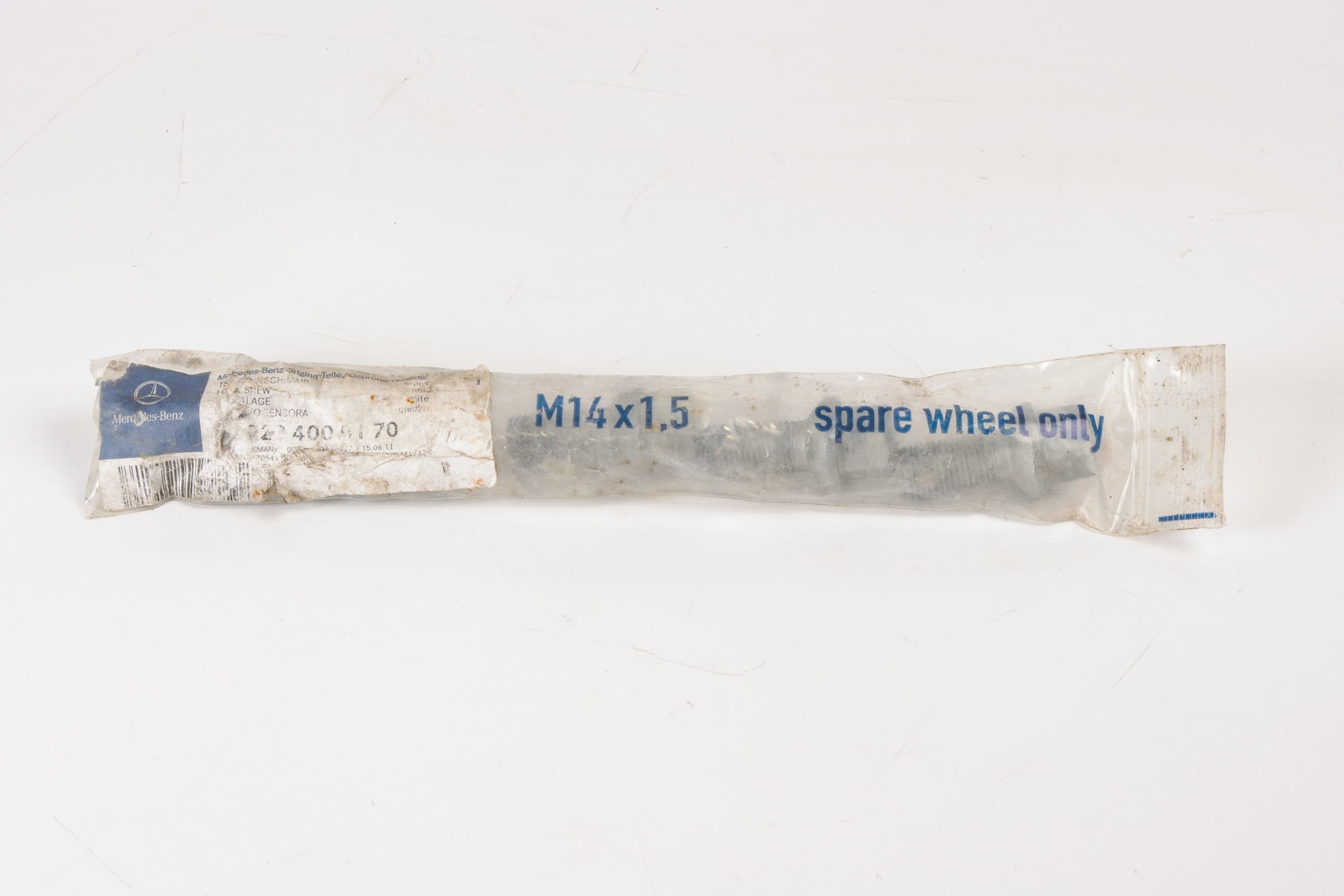 Mercedes 2204000170 Spare Wheel Bolt x5 (New Old St.) | W164 W166 M X166 GL...