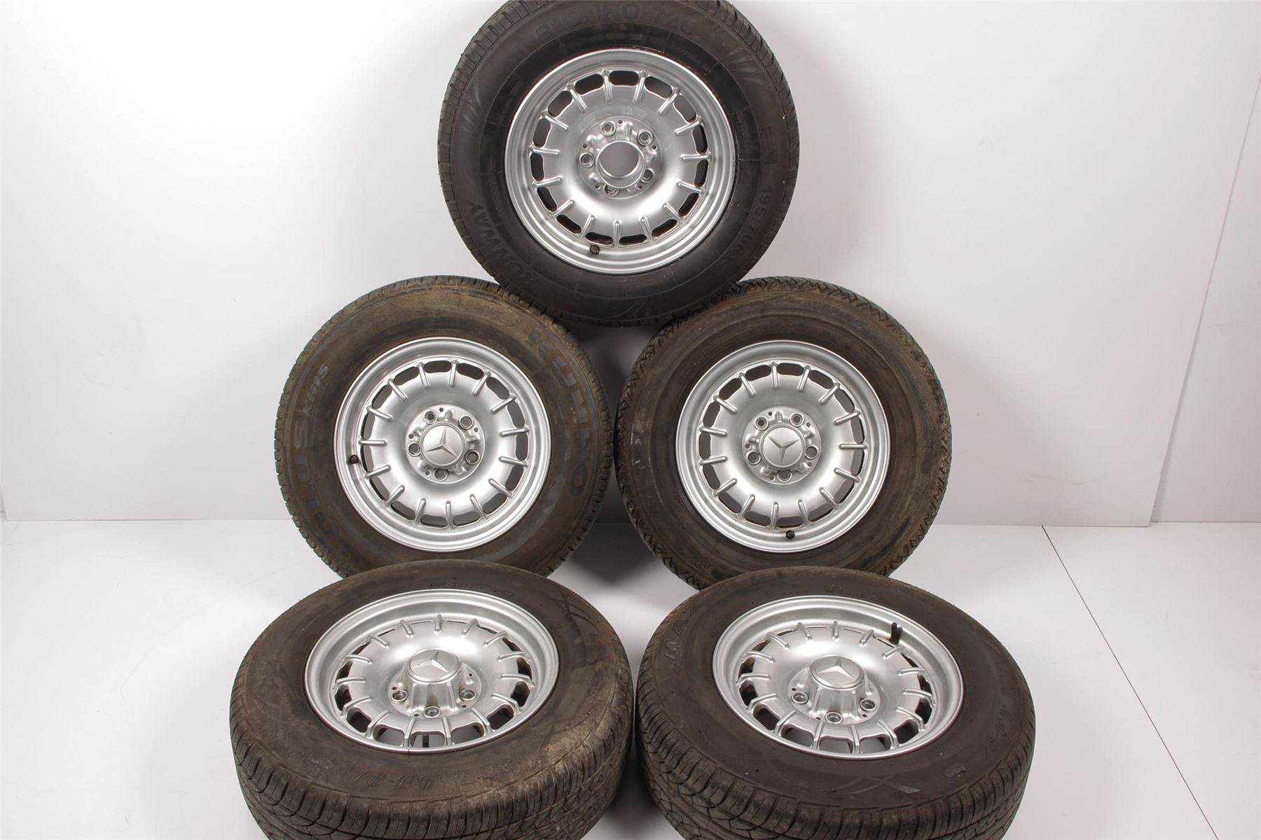 Mercedes 1264002102 Alloy Wheel x5 | C107 R107 W113 SL W108 W109 W111 W116...