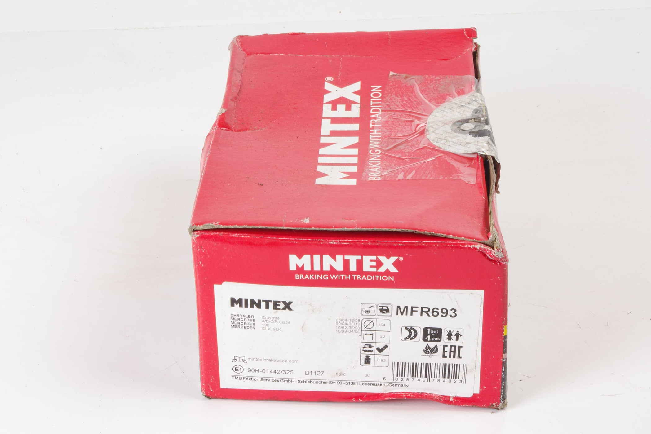 Mercedes 1244200320 Parking Brake Shoes (New Old St.) | W124 E R129 SL W201 C