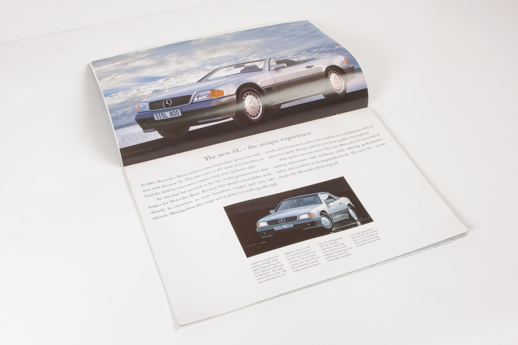 Mercedes 1405840001 Memorabilia Booklet | C107 R107 R129 SL W114 W115 W123...