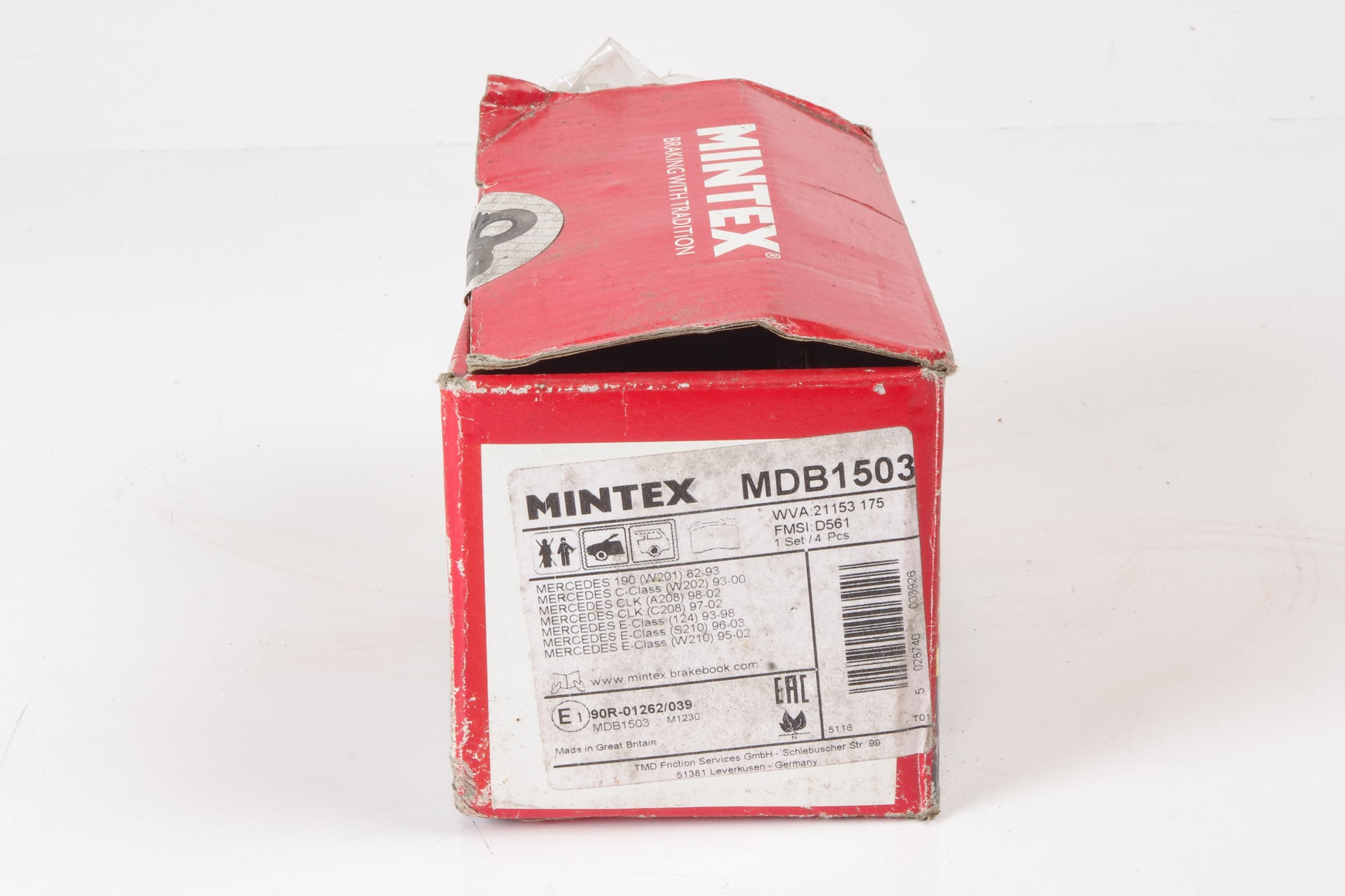 Mercedes 0014209820 Brake Pad - Front (New Old St.) | W124 W210 E R129 SL...