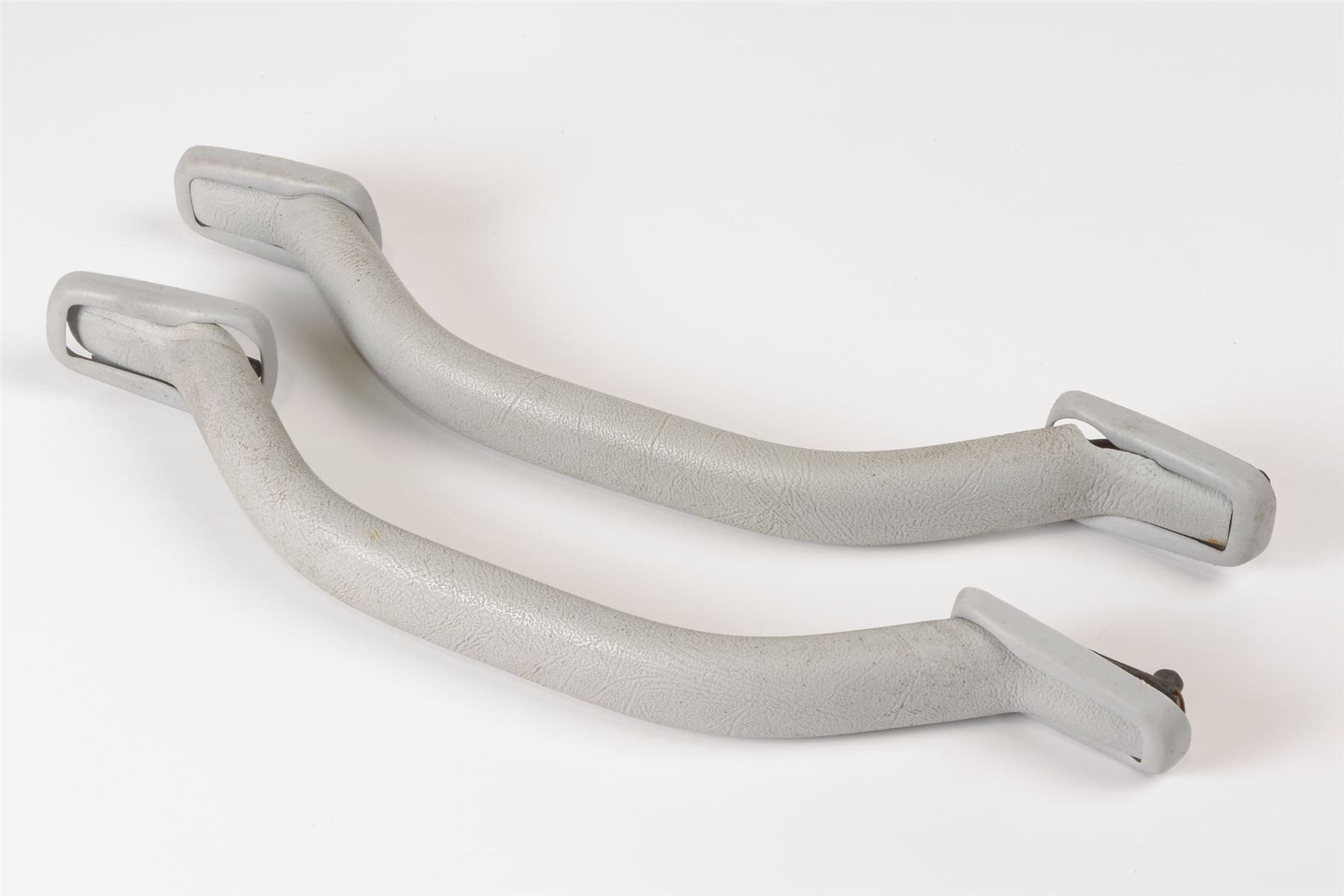 Mercedes 1248100351 Grab Handle x2 - Grey | S124 W124 V124 C124 E R129 SL
