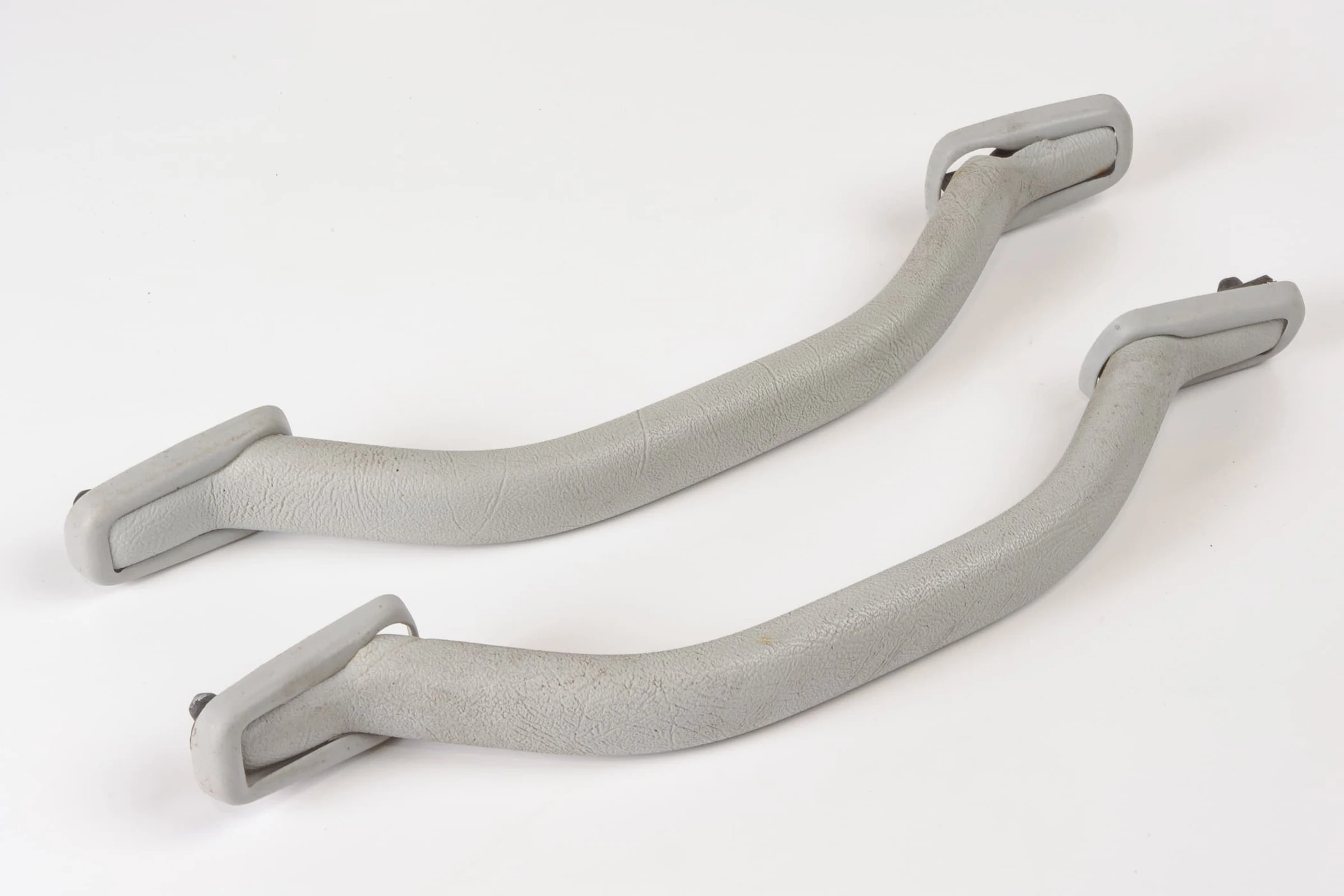 Mercedes 1248100351 Grab Handle x2 - Grey | S124 W124 V124 C124 E R129 SL
