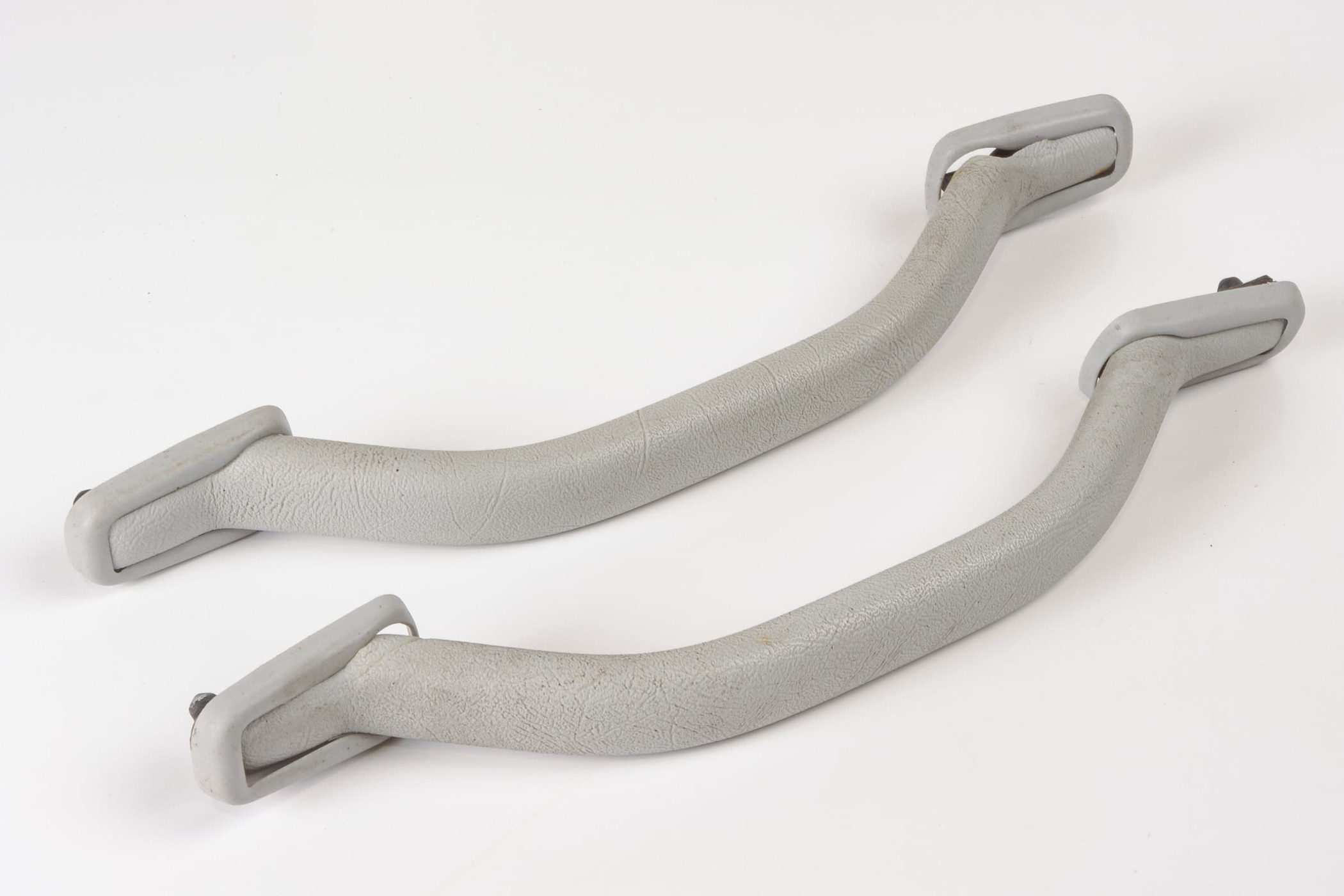 Mercedes 1248100351 Grab Handle x2 - Grey | S124 W124 V124 C124 E R129 SL