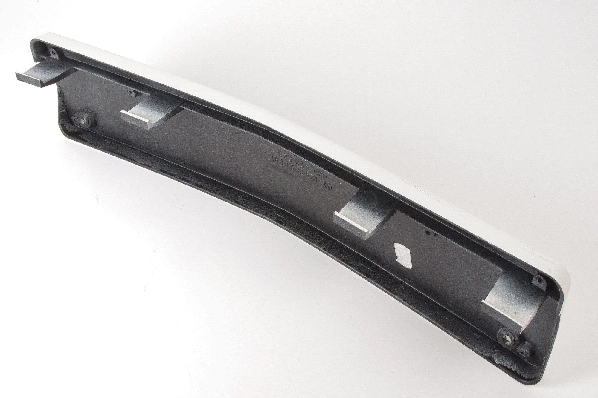 Mercedes 1298850081 Number Plate Holder - White | R129 SL