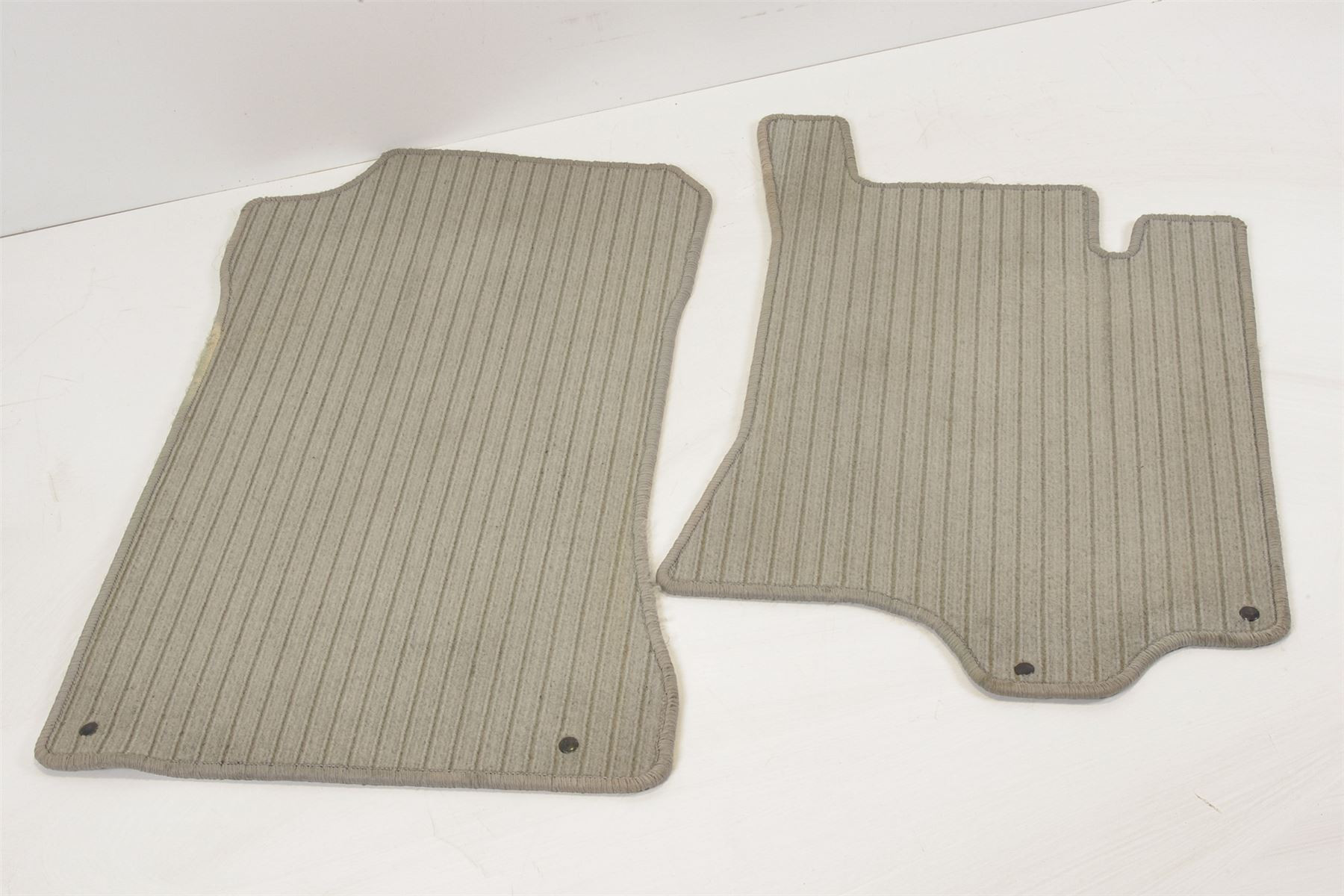 Mercedes 1296803540 Floor Mat Set x2 - Front Grey | R129 SL