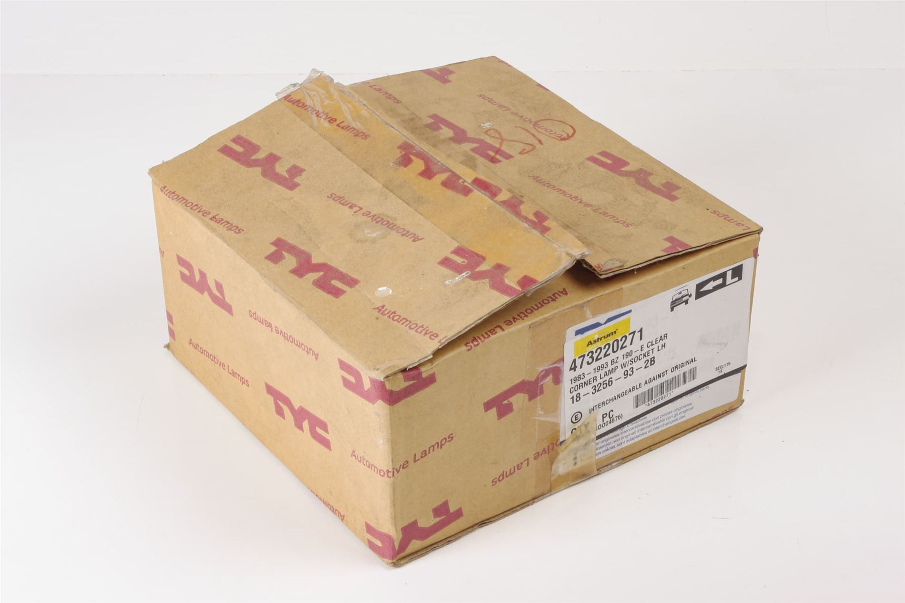 Mercedes 2018260043 Indicator Lens - Front Left (New Old St.) | W201 C