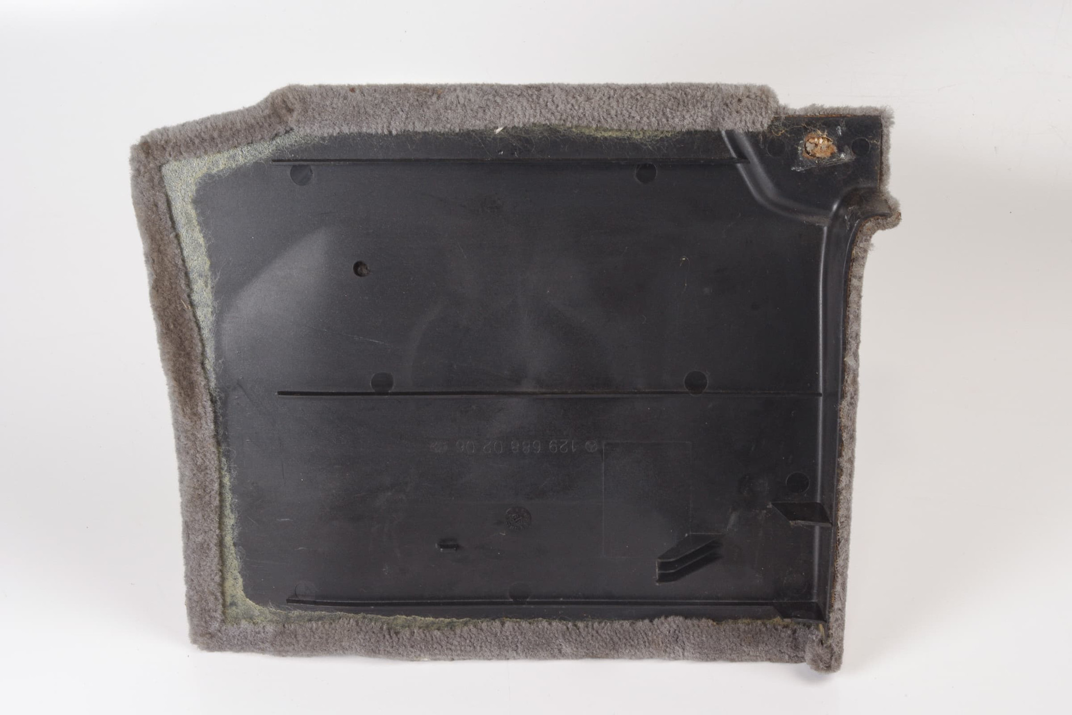 Mercedes 1296880206 Footwell Carpet Trim Panel - Right Grey | R129 SL