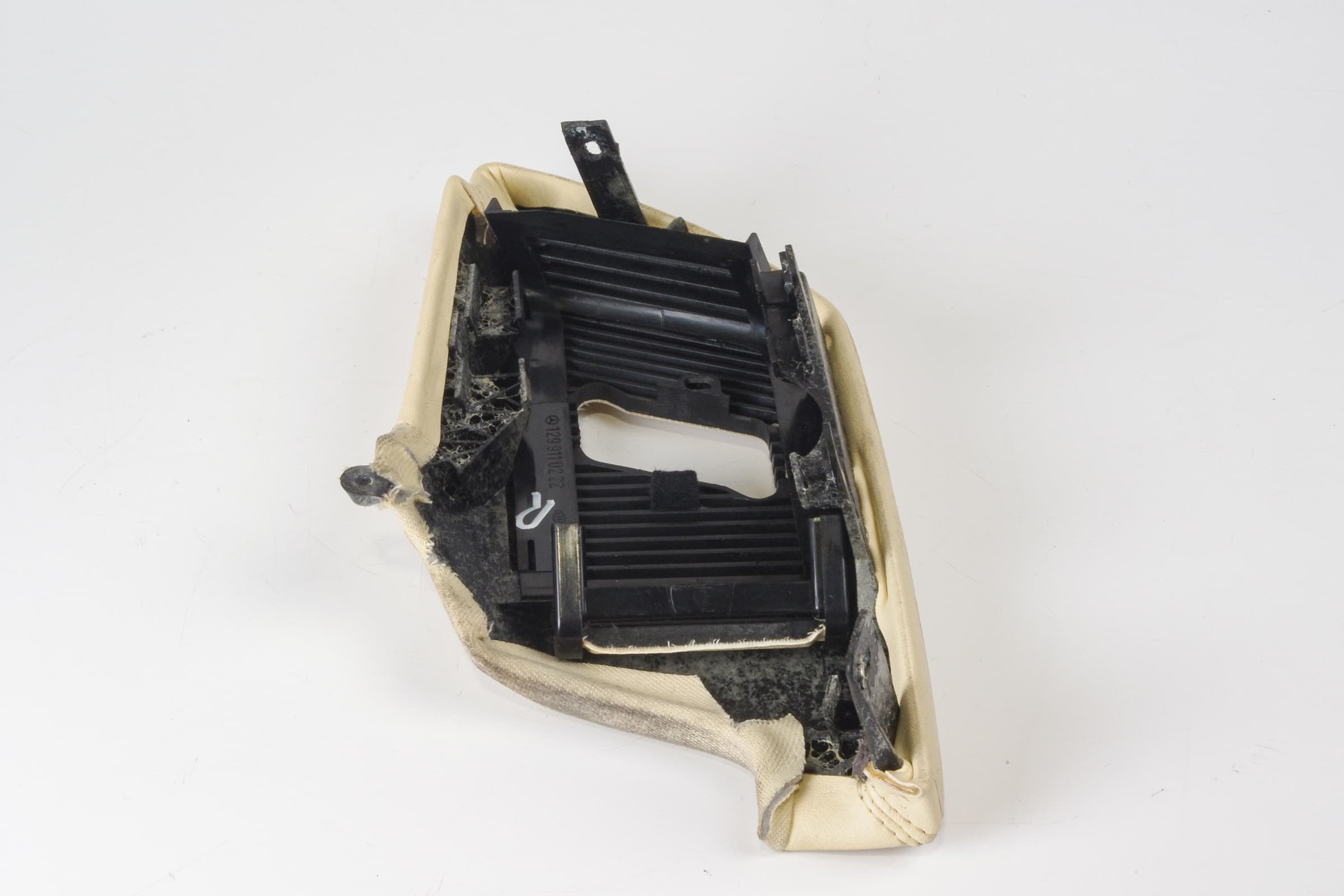 Mercedes 1299110222 Seat Belt Guide - Right Cream (b) | R129 SL