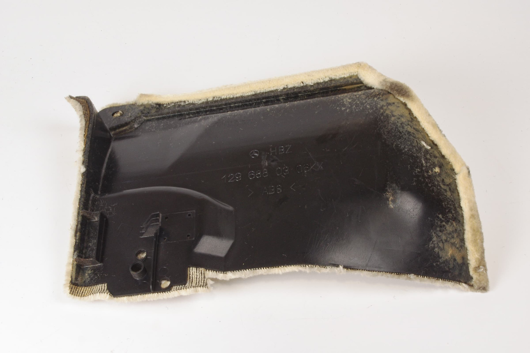 Mercedes 1296880306 Footwell Carpet Trim Panel - Left Beige | R129 SL