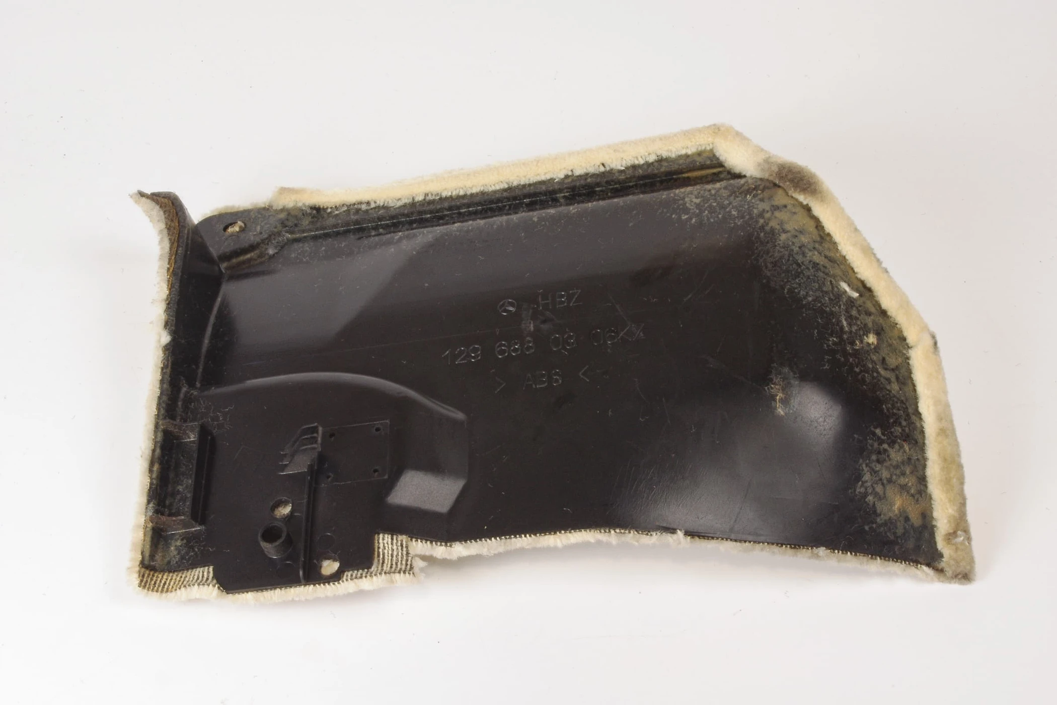 Mercedes 1296880306 Footwell Carpet Trim Panel - Left Beige | R129 SL